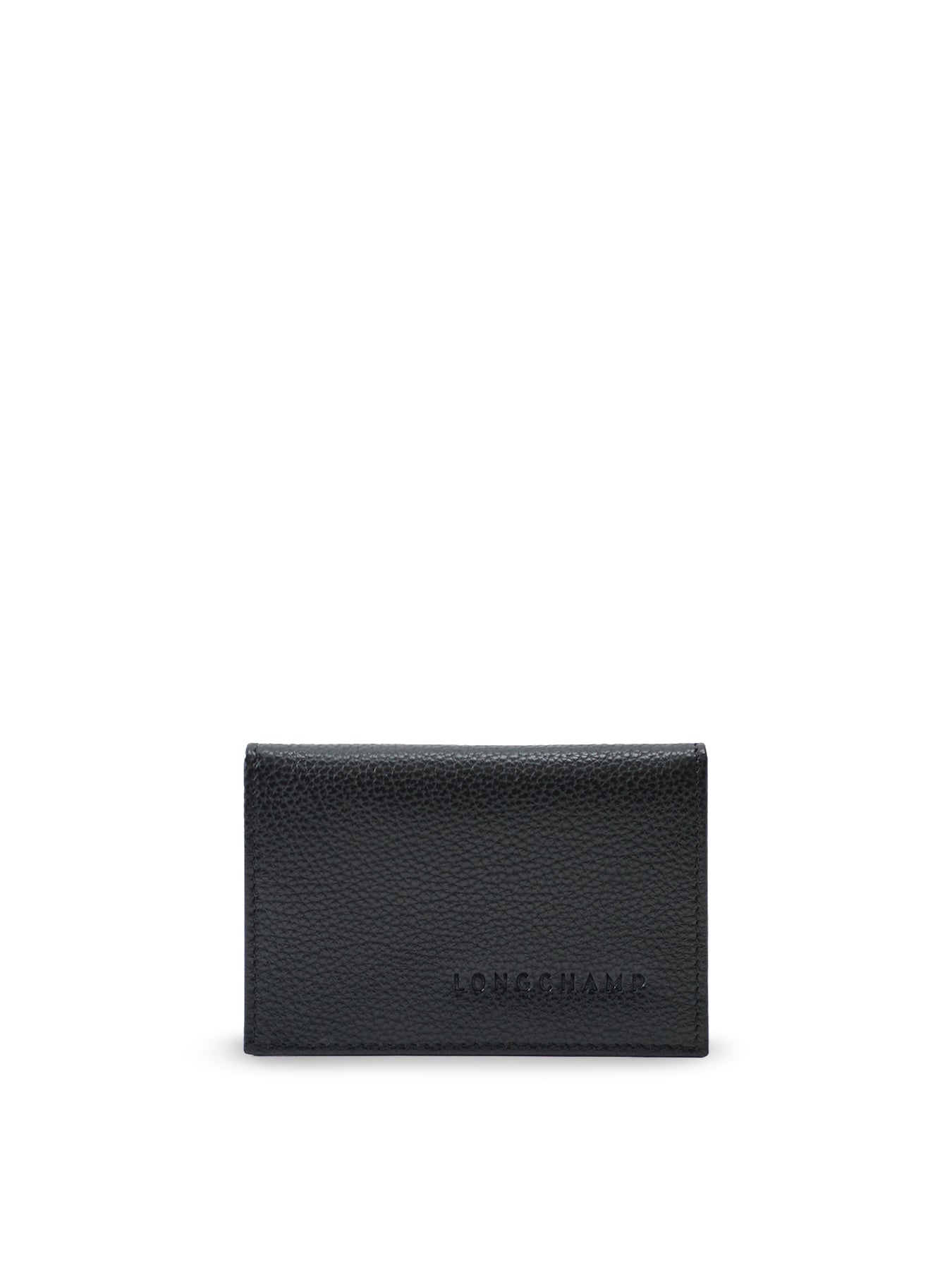 Le Foulonné Leather Card Holder Black