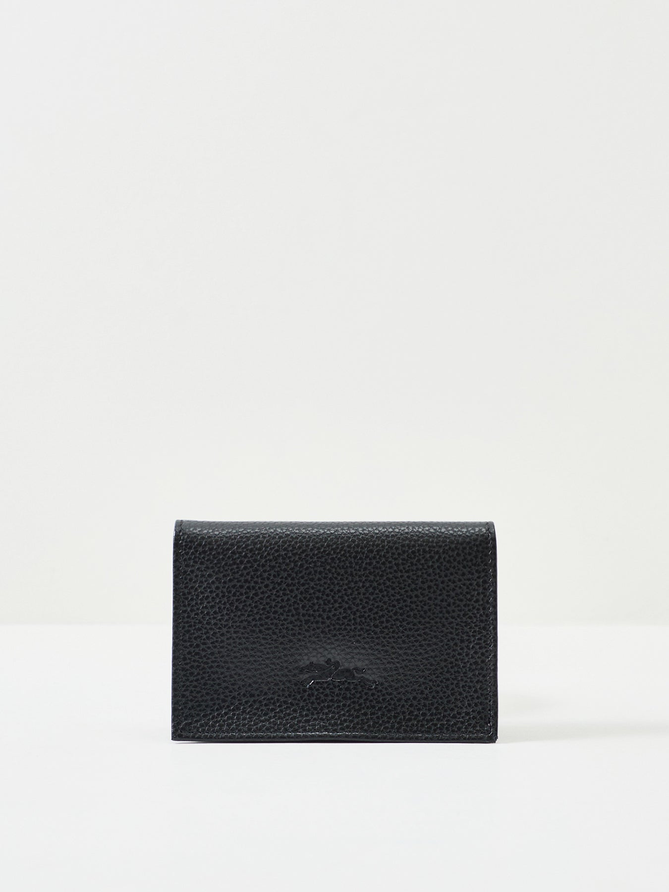 Le Foulonné Leather Card Holder Black