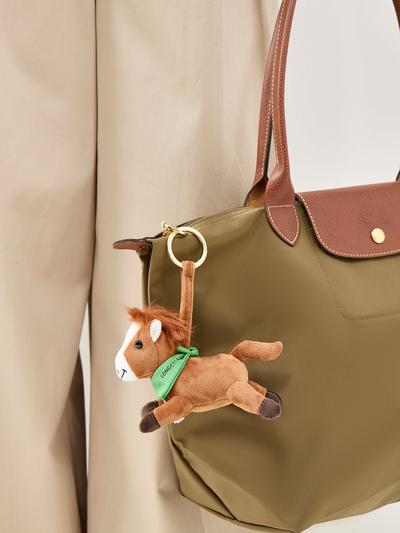 Freehorse Keyring Brown