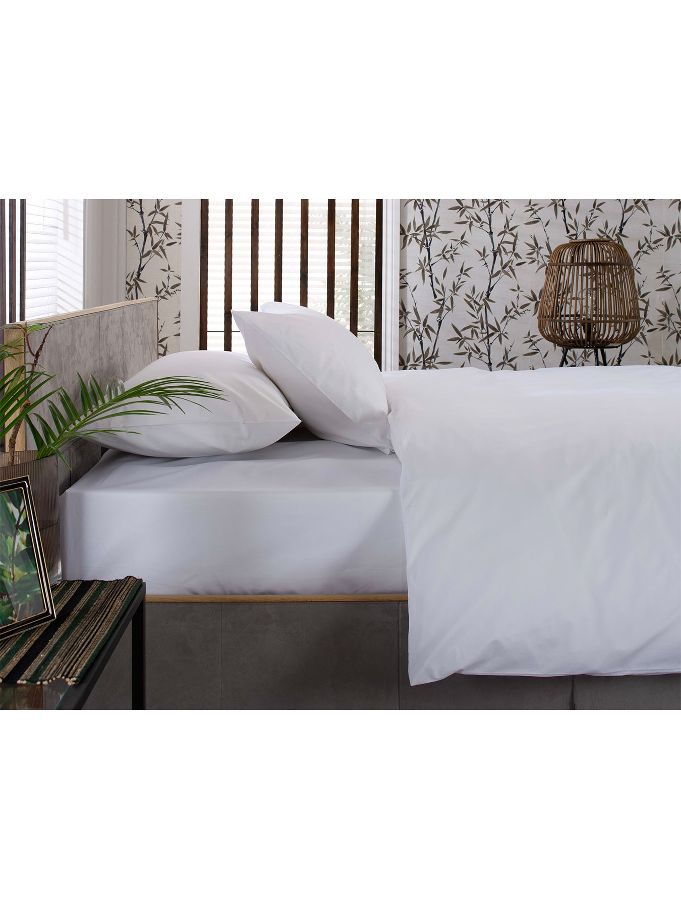 Hadrians Pillowcase Pair White