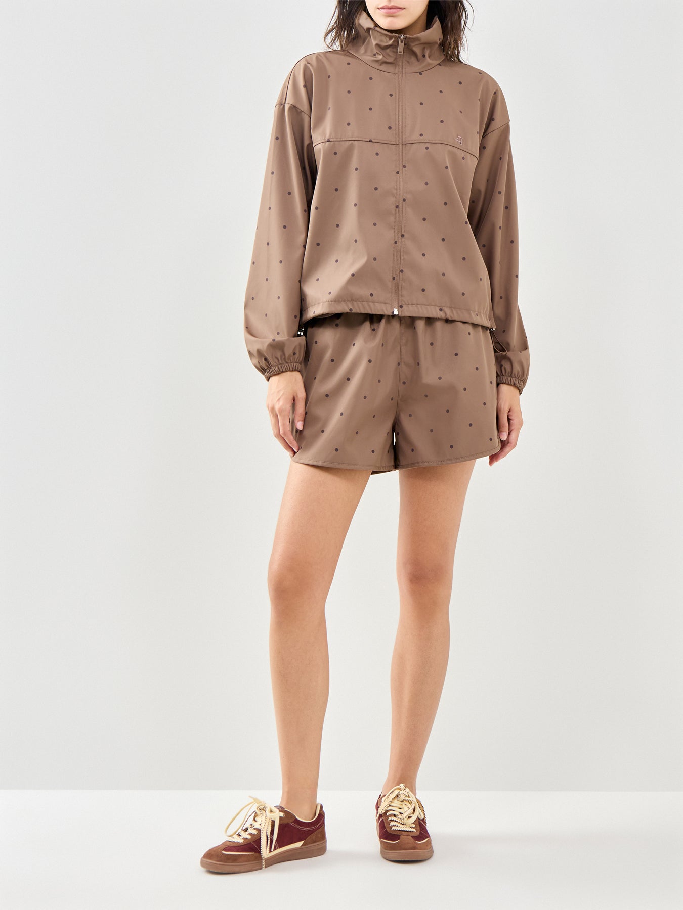 Haven Sweat Shorts Brown