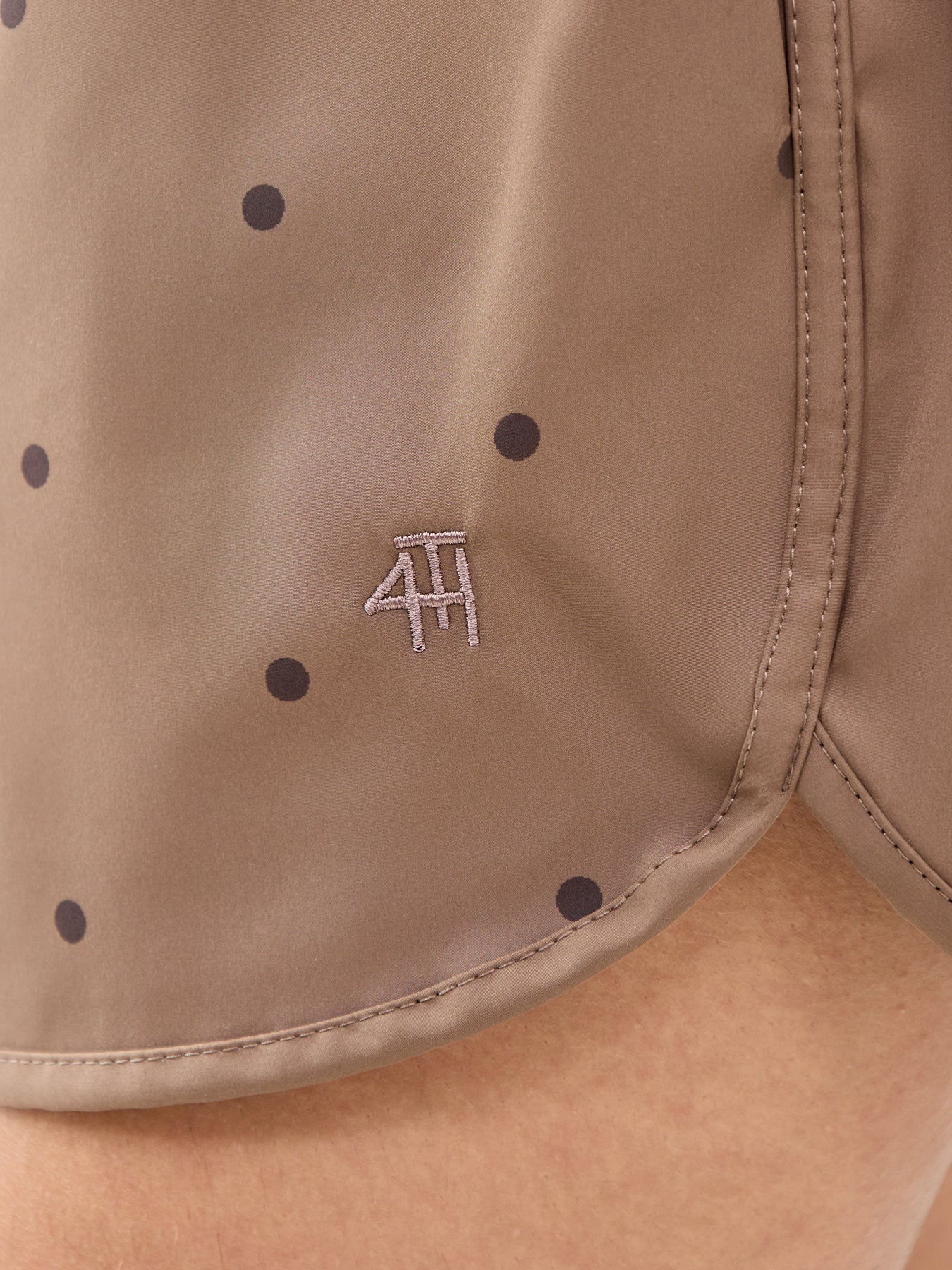 Haven Sweat Shorts Brown