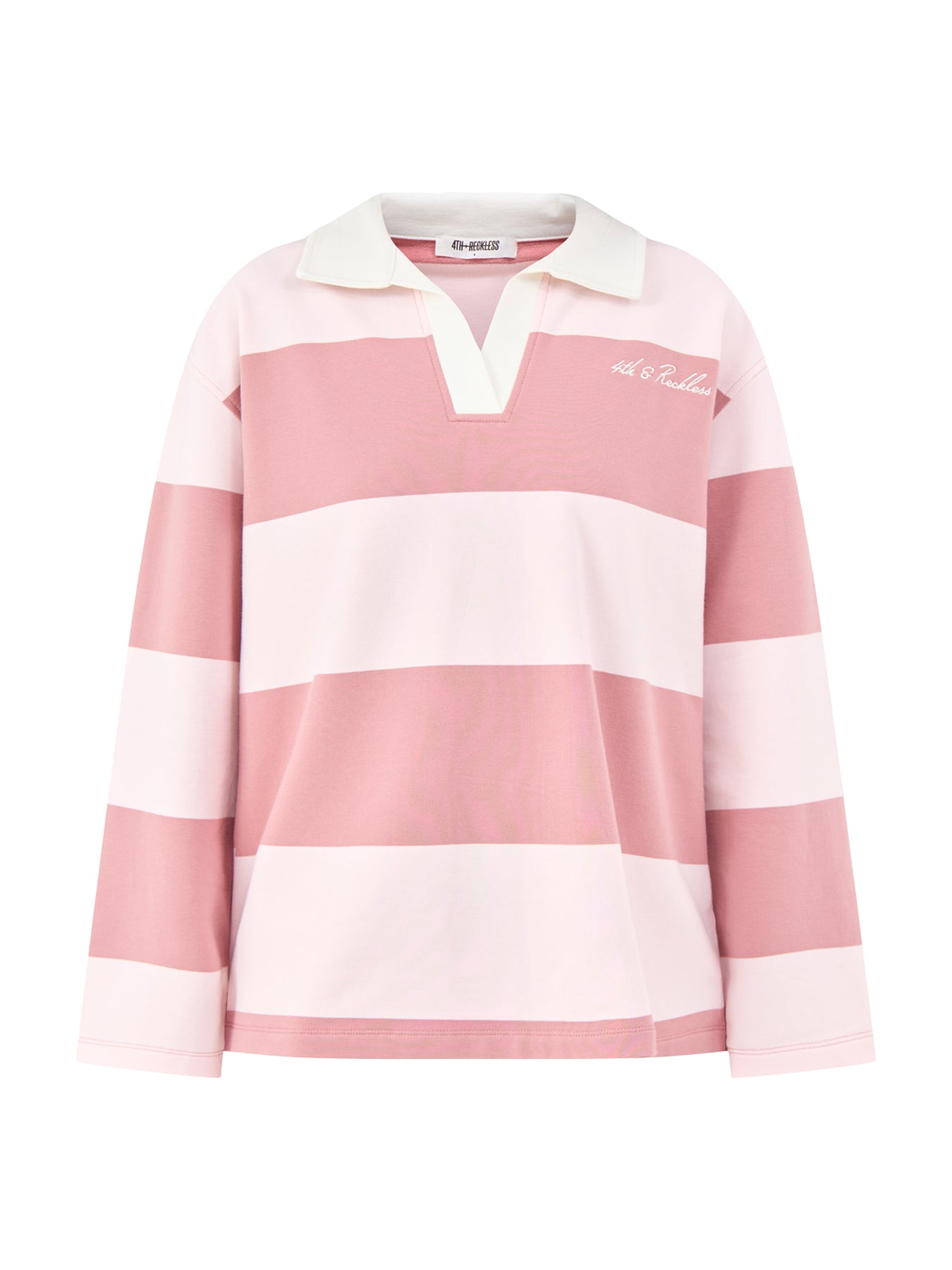 Hailey Long Sleeve Polo Shirt Multi