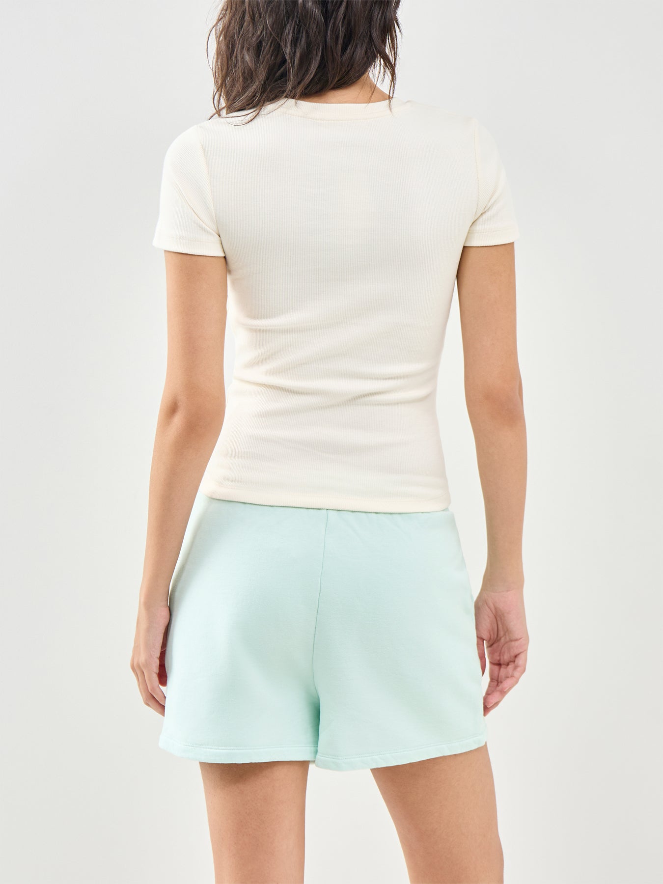Longline Baby T-Shirt White