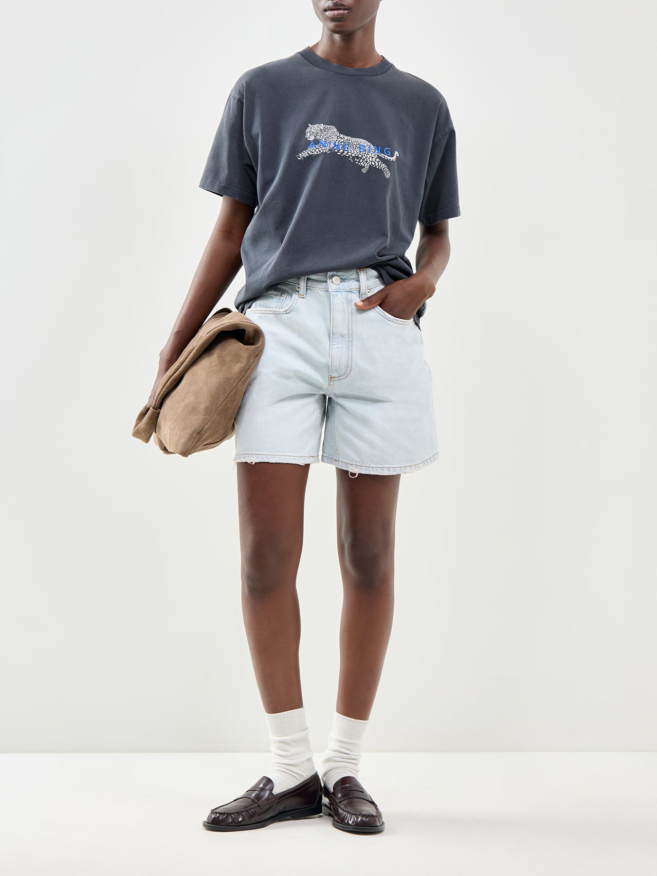 Delaney Denim Shorts Blue