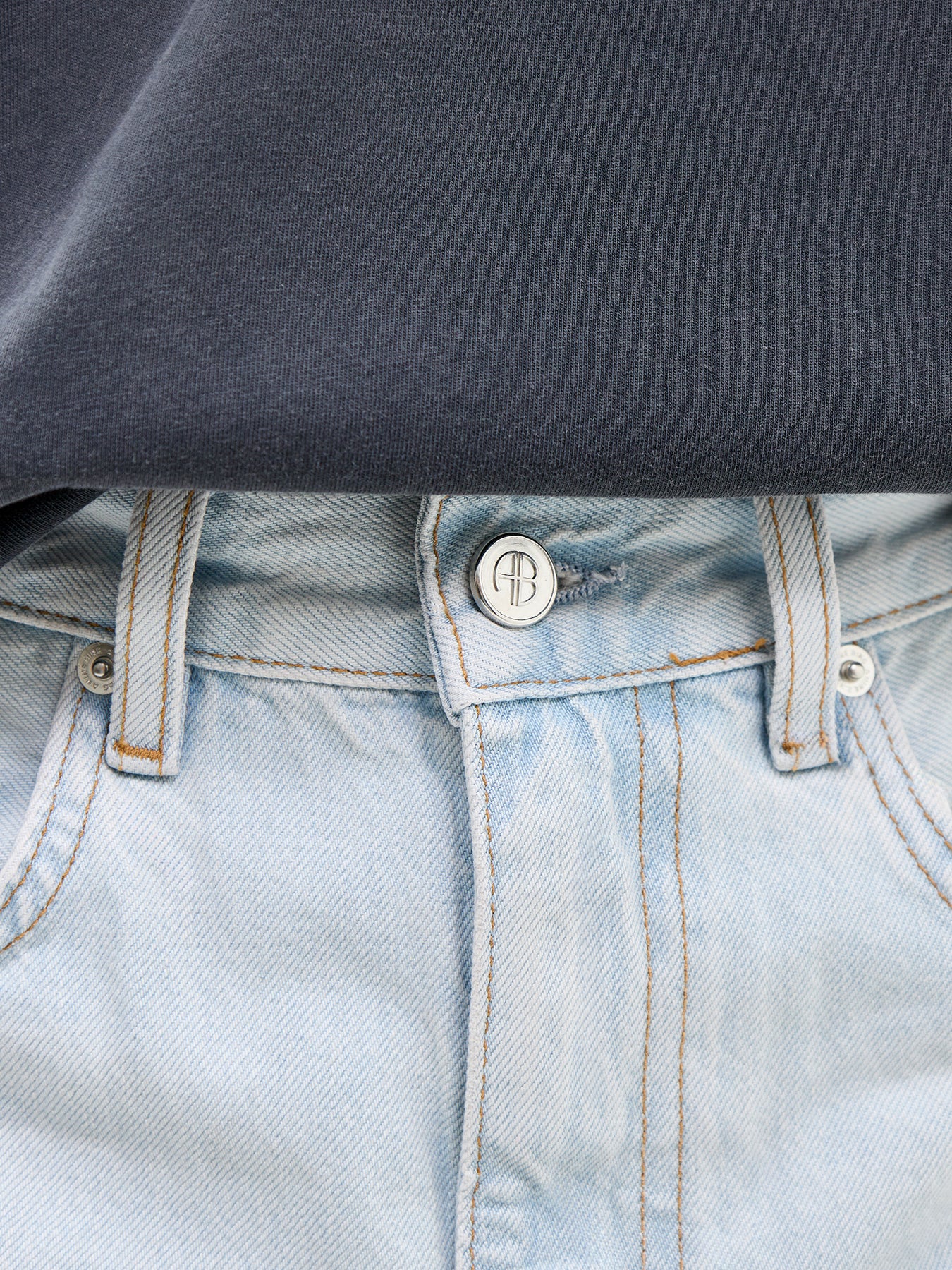 Delaney Denim Shorts Blue