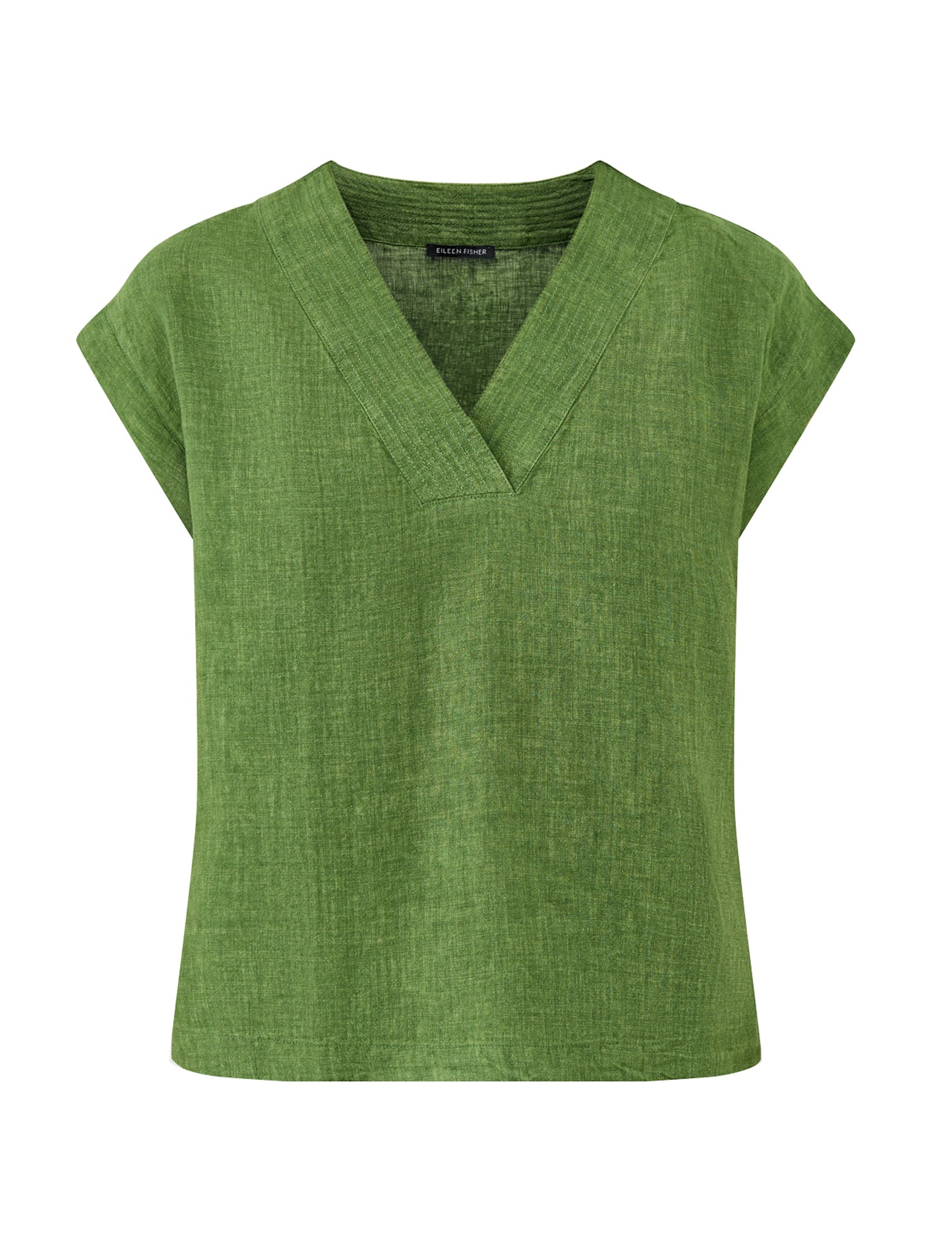V-Neck Top Green