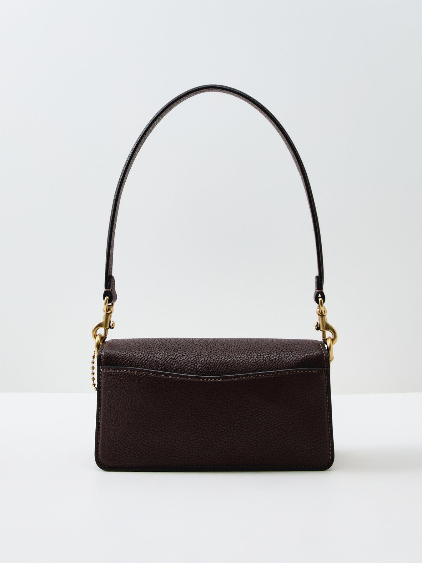 Polished Pebble Leather Tabby Shoulder Bag 20