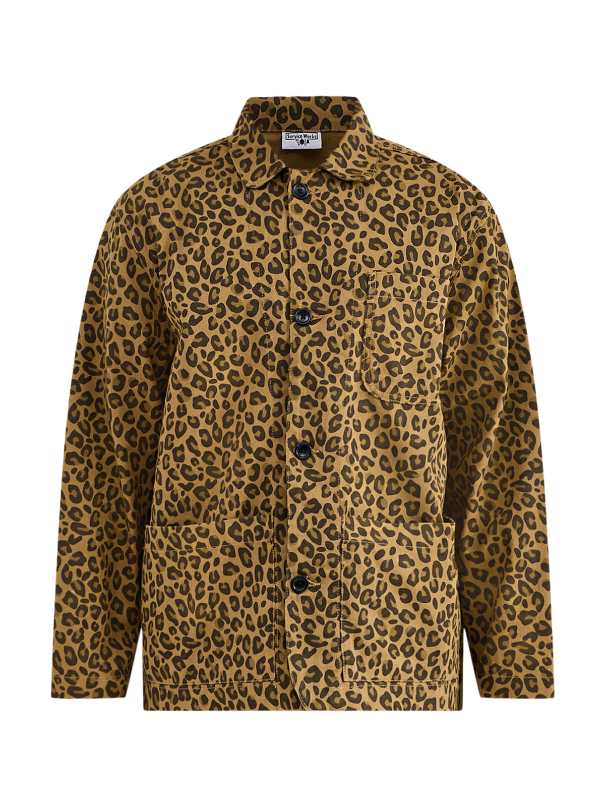 Organic Cotton Leopard Easy Chef Shirt