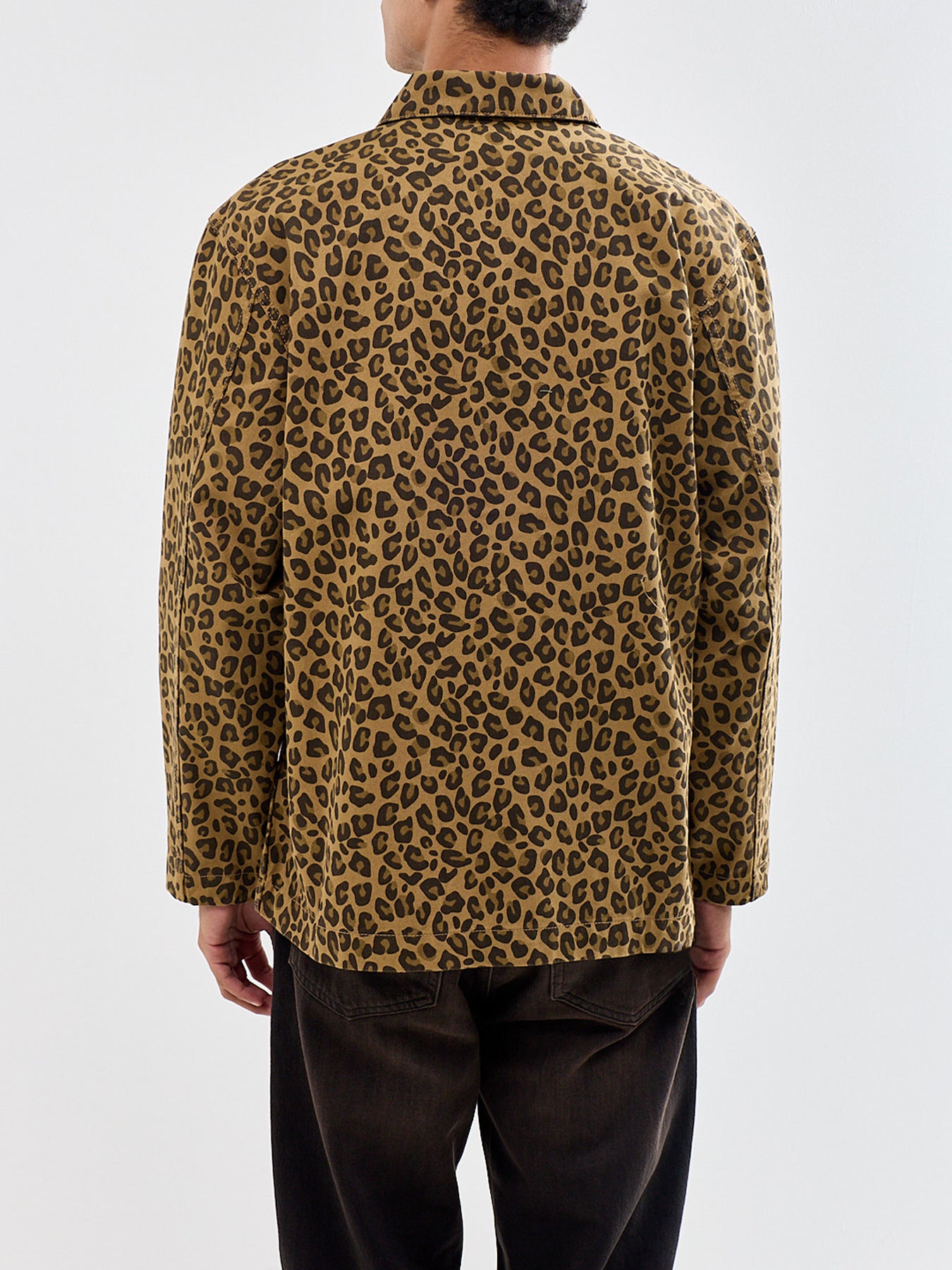 Organic Cotton Leopard Easy Chef Shirt