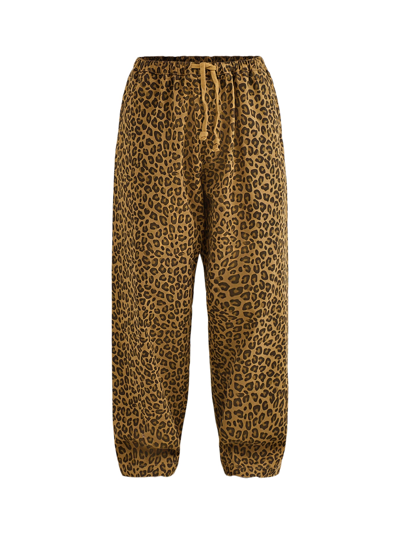 Organic Cotton Leopard Easy Chef Trousers