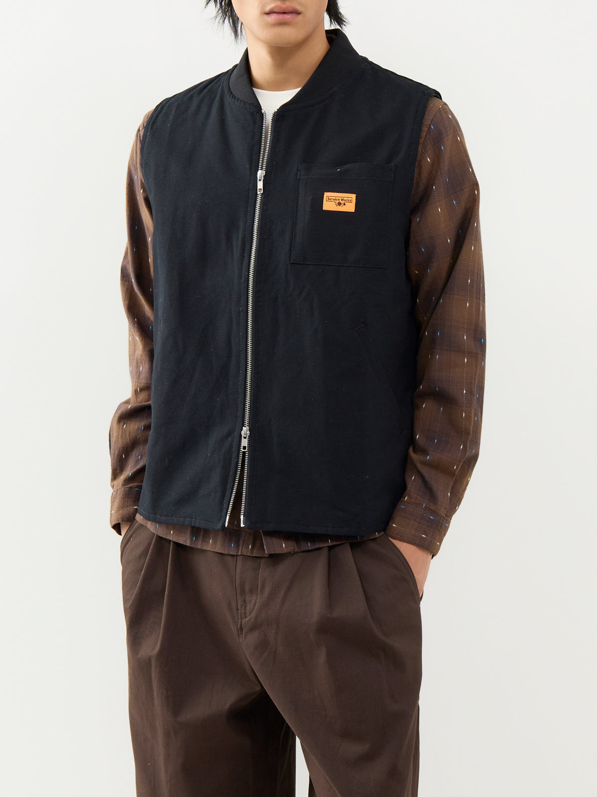 Canvas Organic Cotton Work Vest