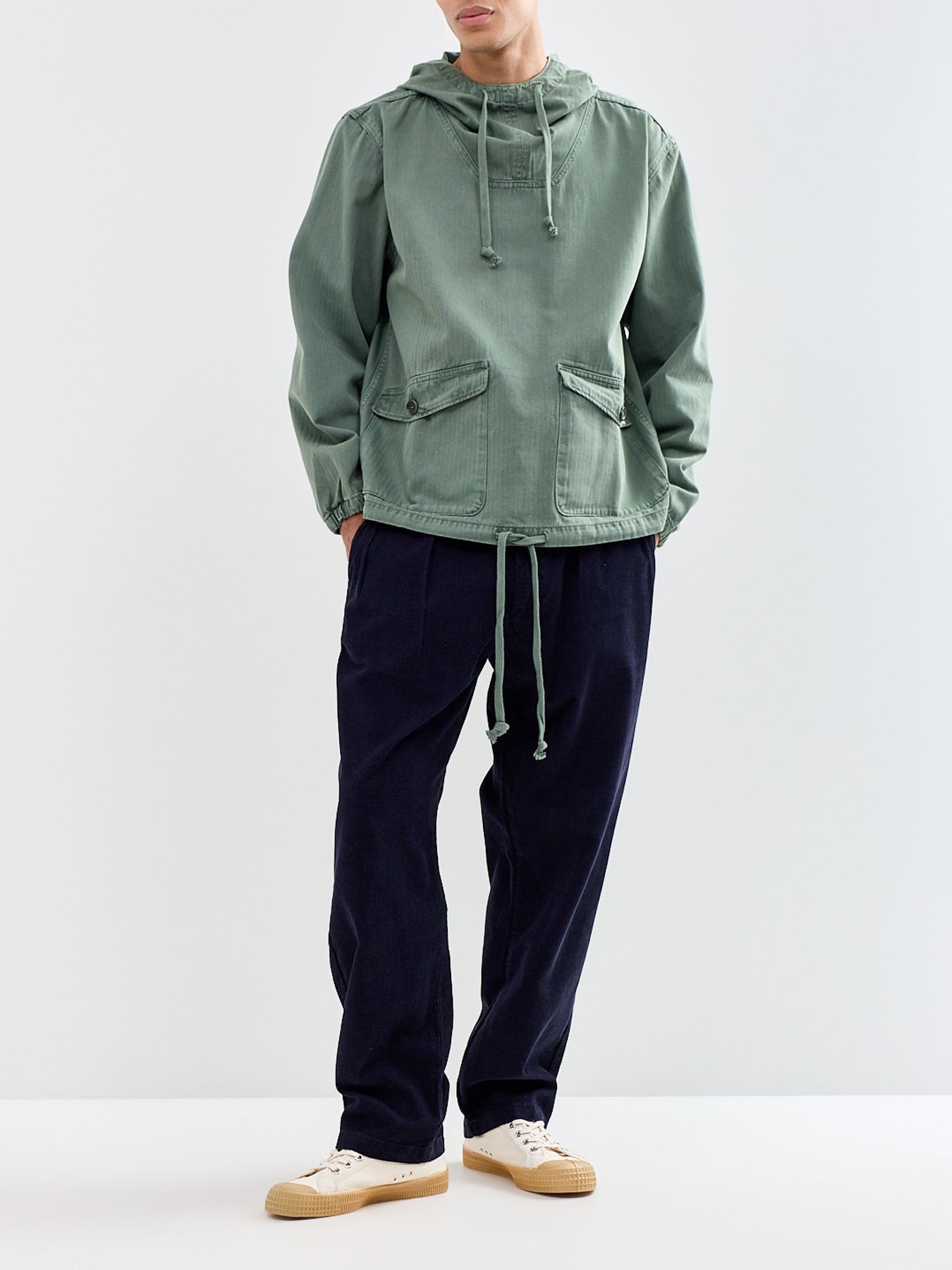 Organic Cotton Pigment HBT Smock 2.0