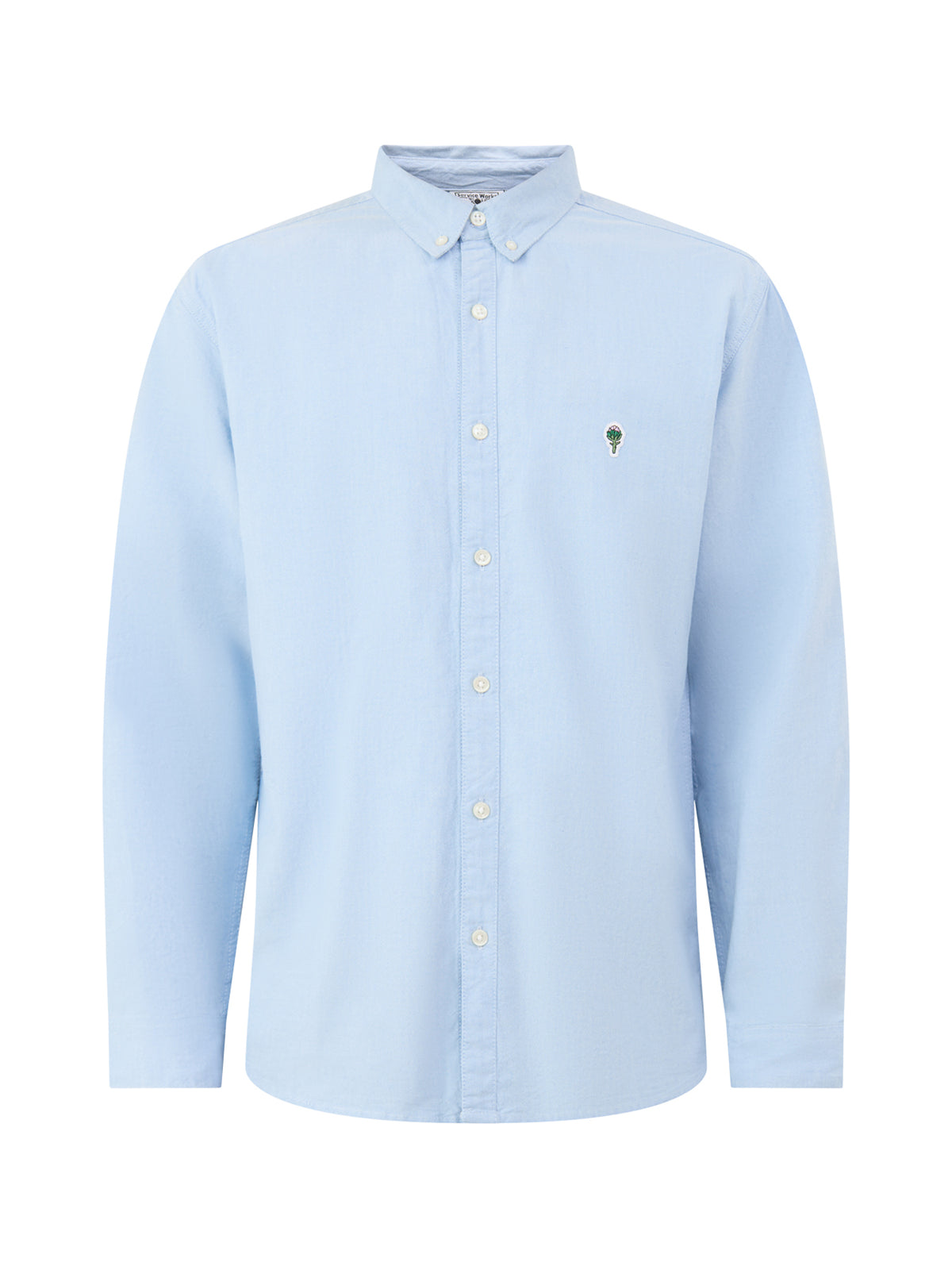 Artichoke Oxford Organic Cotton Shirt