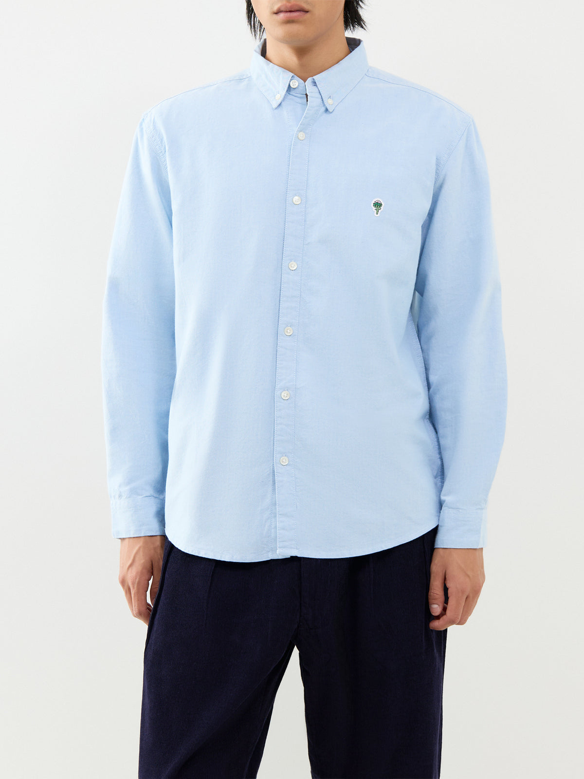 Artichoke Oxford Organic Cotton Shirt