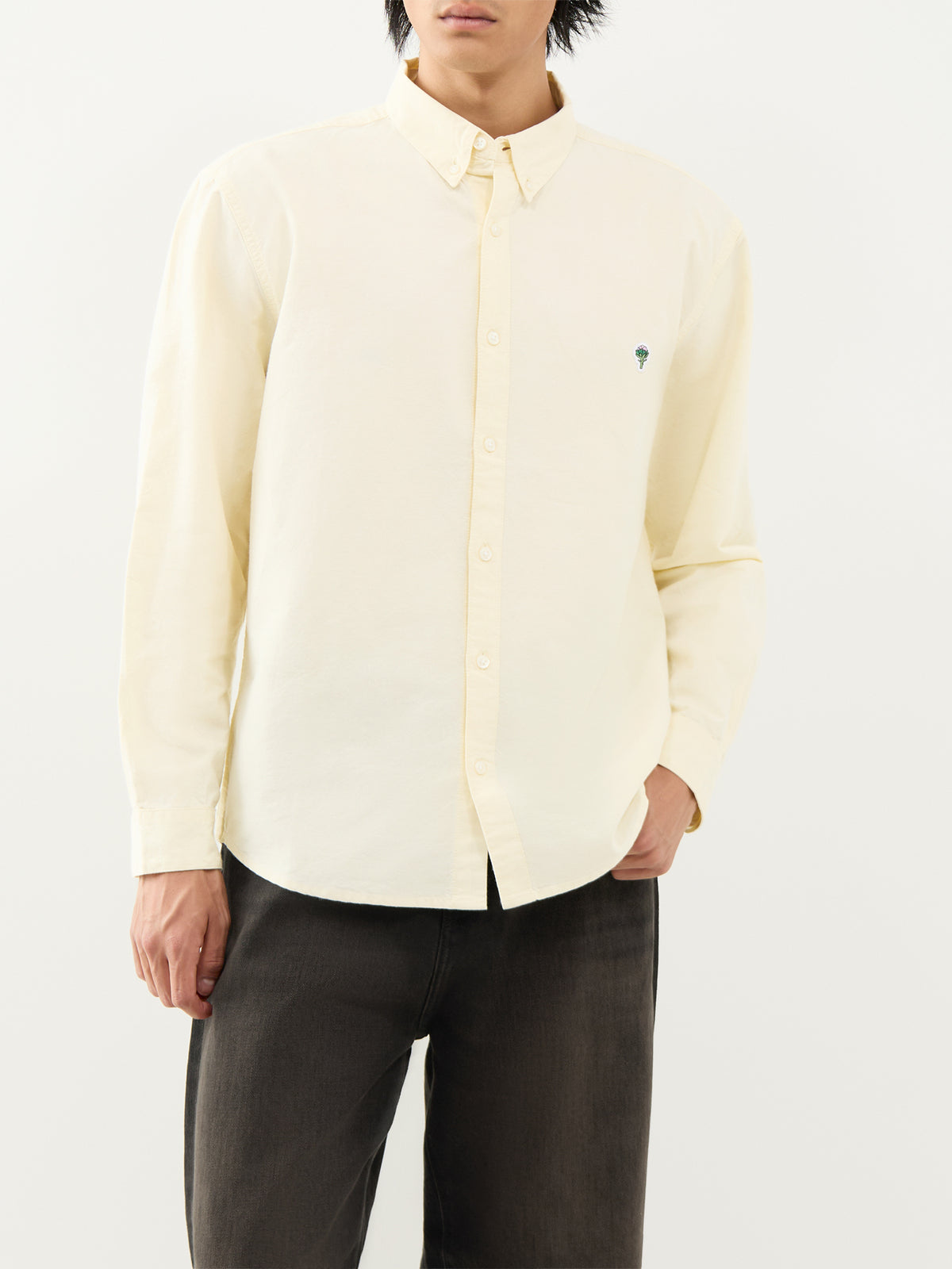 Artichoke Oxford Organic Cotton Shirt