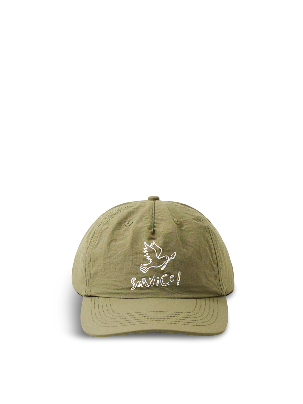 Nylon Dove Cap - Olive