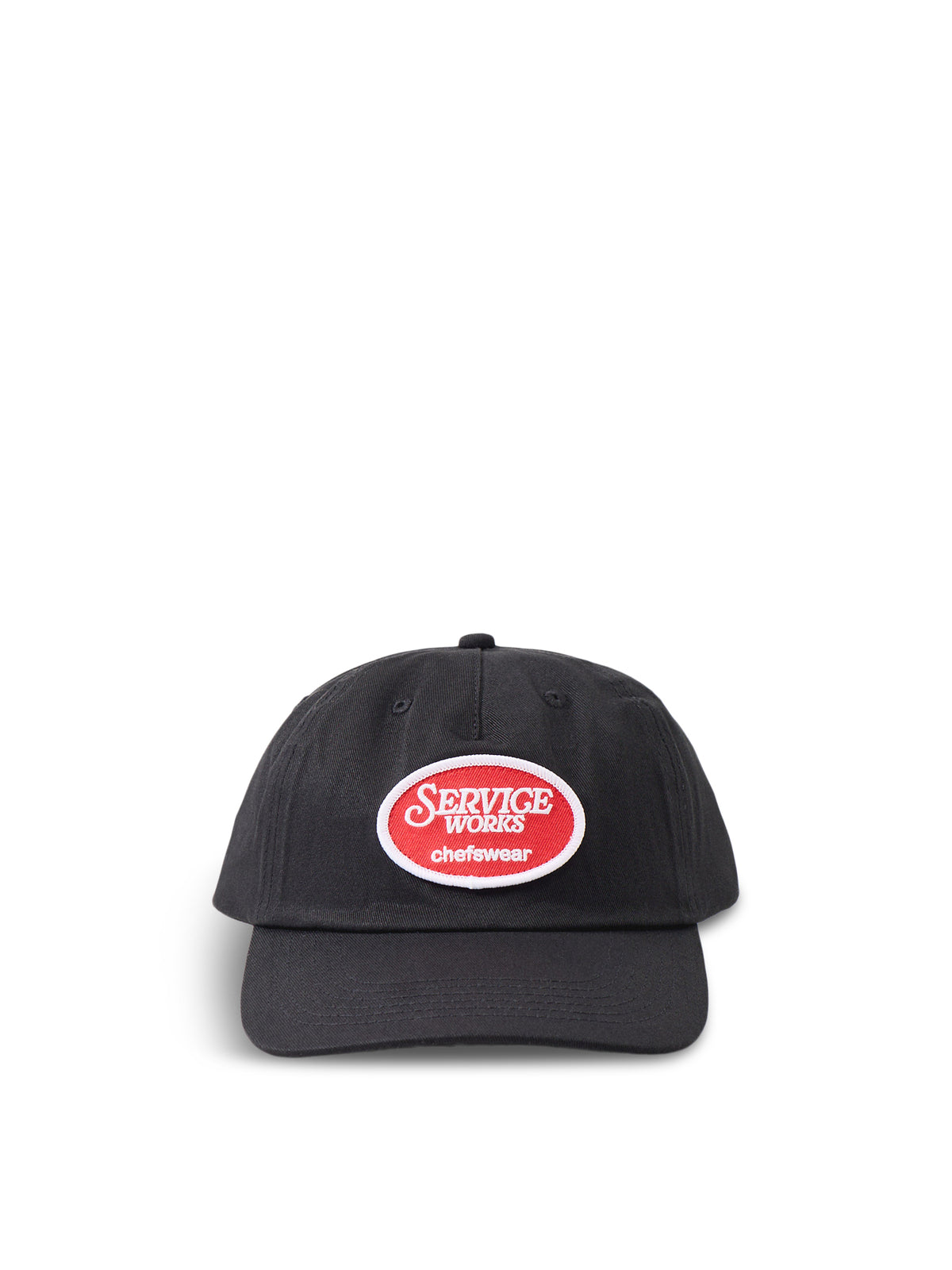 Organic Cotton Chefswear Cap - Black