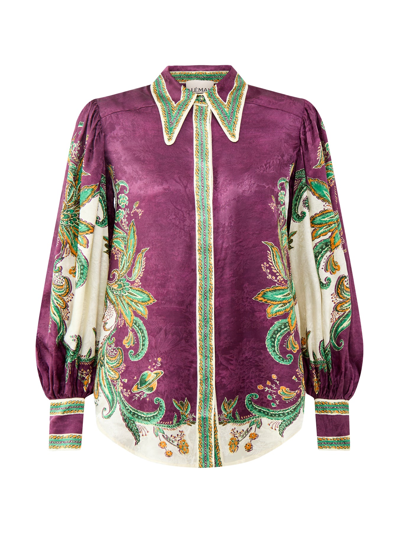 Ruthie Silk Blend Shirt Multi