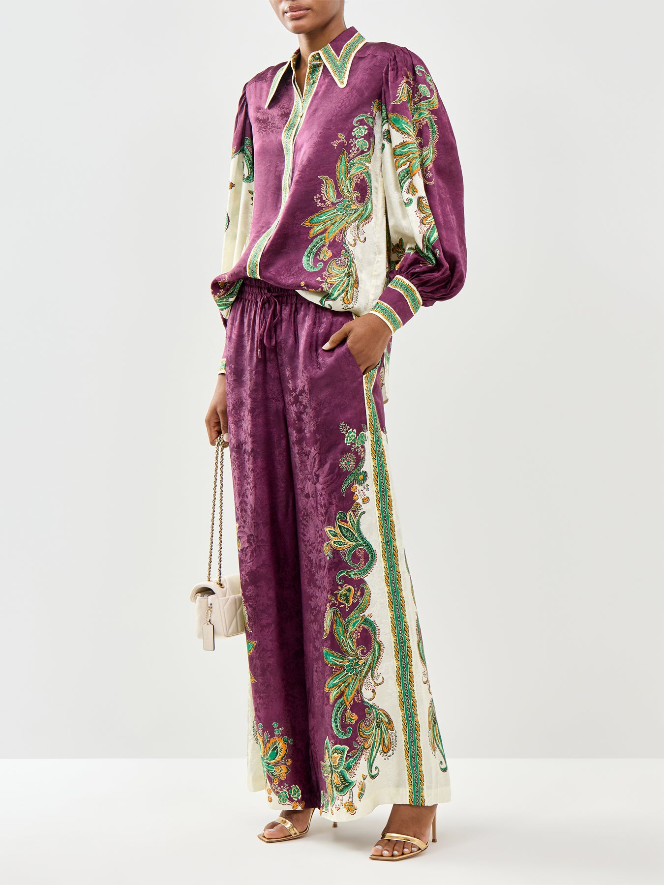 Ruthie Wide Leg Trousers Multi