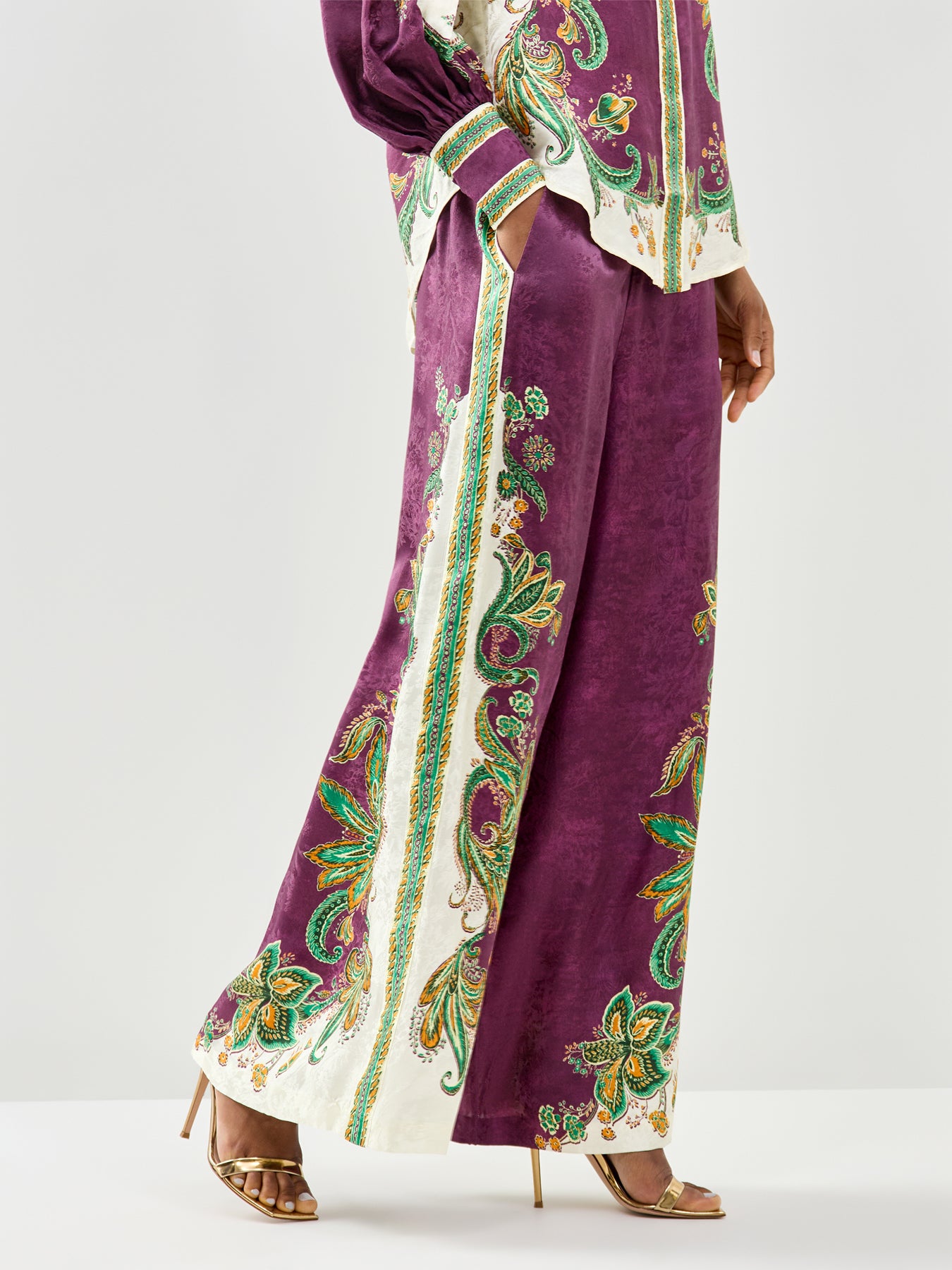 Ruthie Wide Leg Trousers Multi