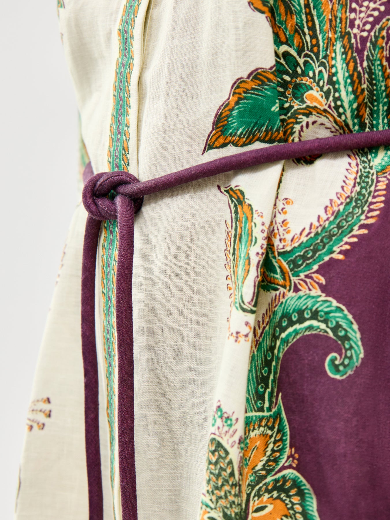 Ruthie Linen Shirt Dress Multi