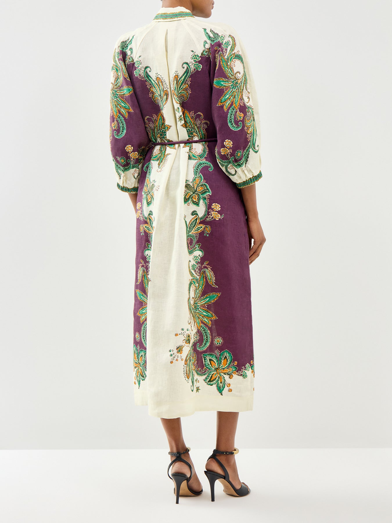 Ruthie Linen Shirt Dress Multi