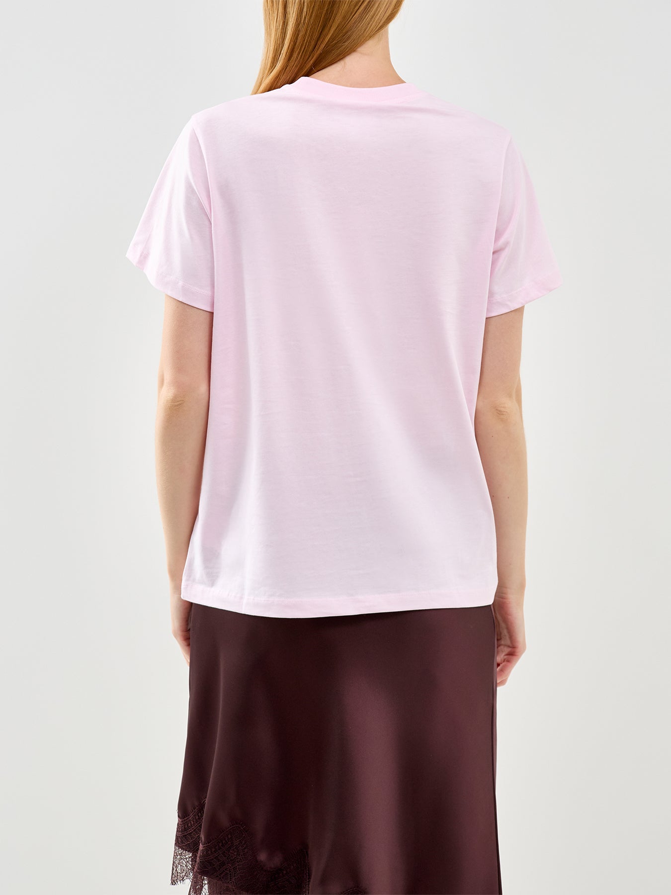 Basic Jersey T-Shirt Pink