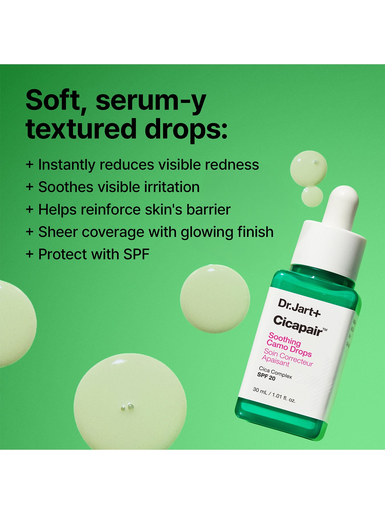 Cicapair Soothing Camo Drops SPF20