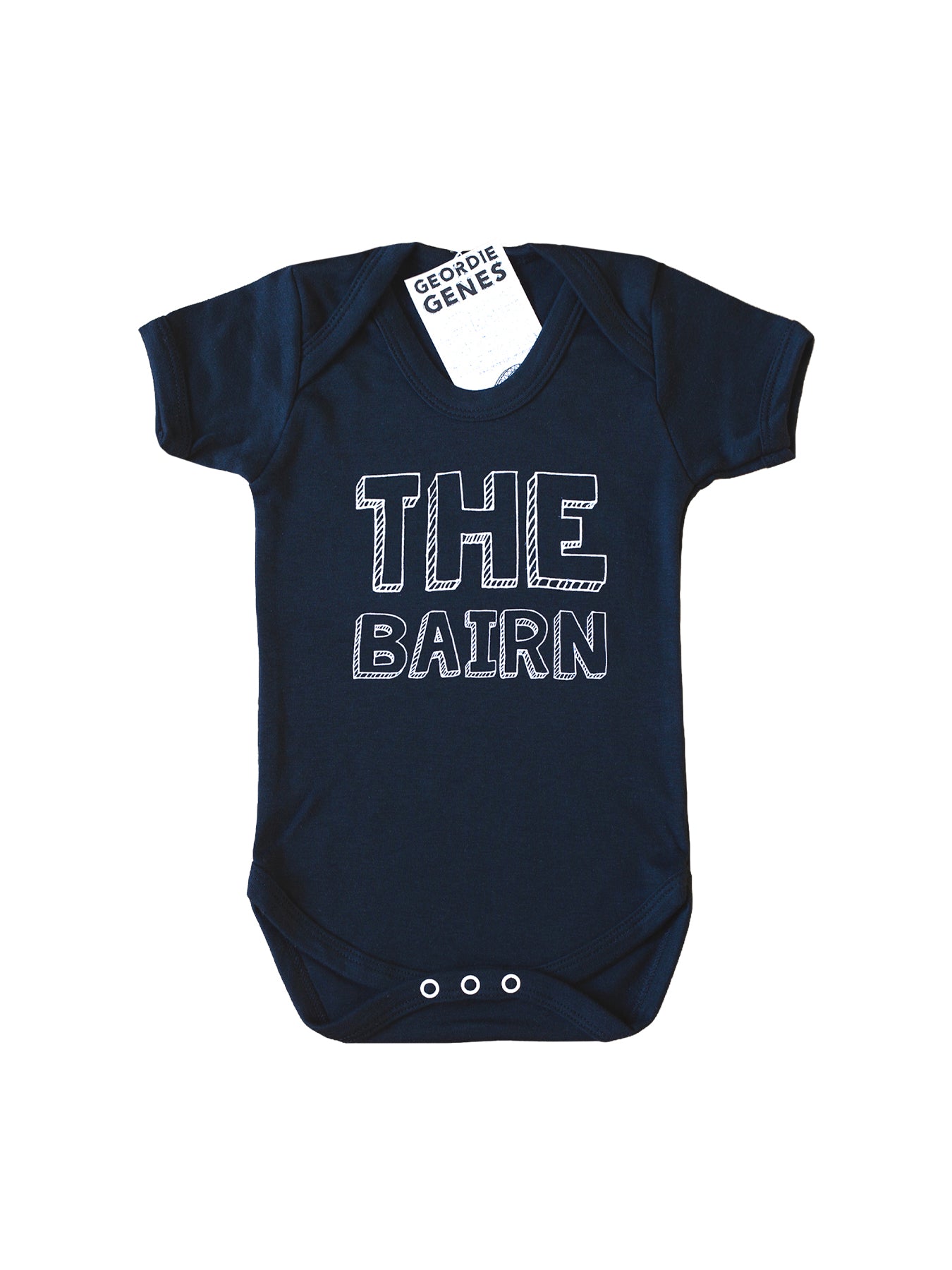 Bairn Baby Vest Black