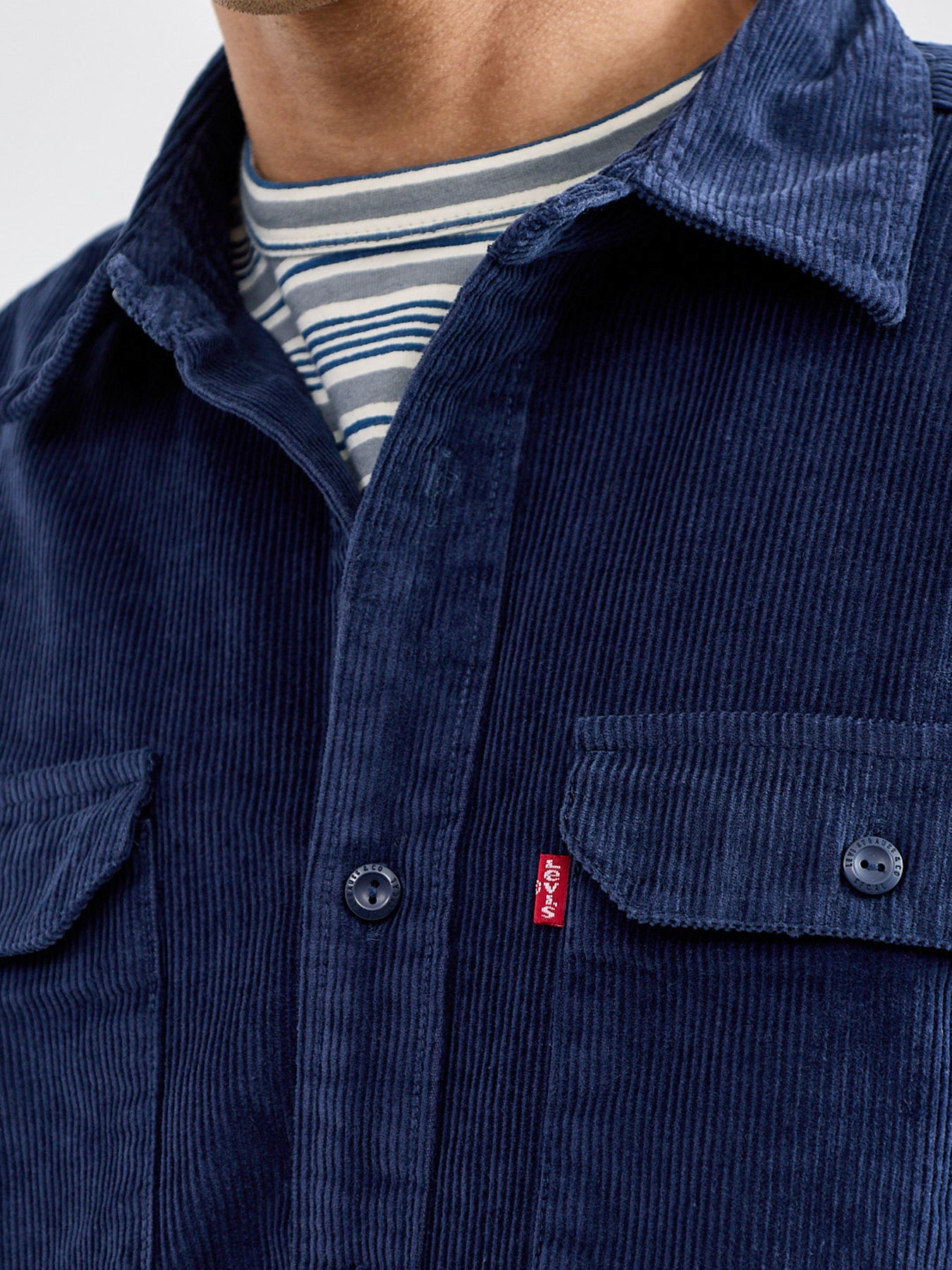 Cotton Cord Overshirt