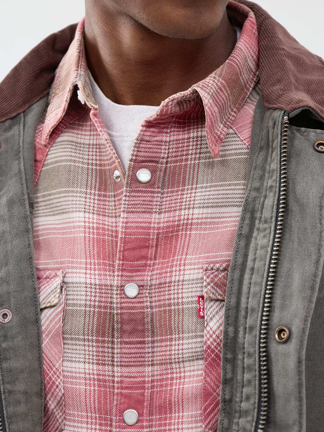 Barstow Western Standard Check Flannel Shirt
