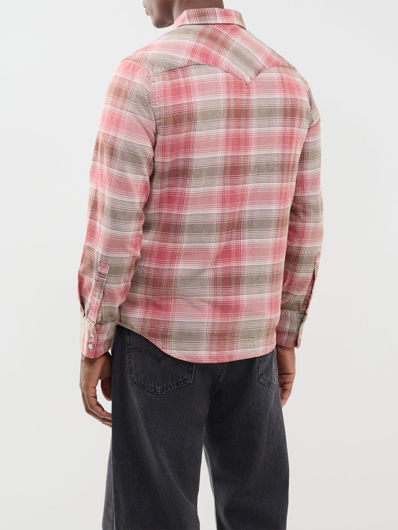 Barstow Western Standard Check Flannel Shirt