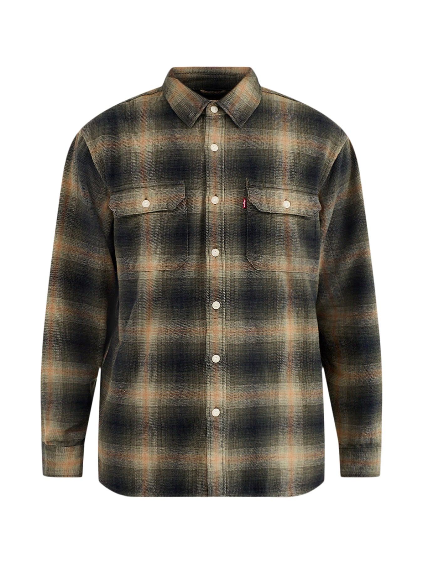 Cotton Check Flannel Shirt