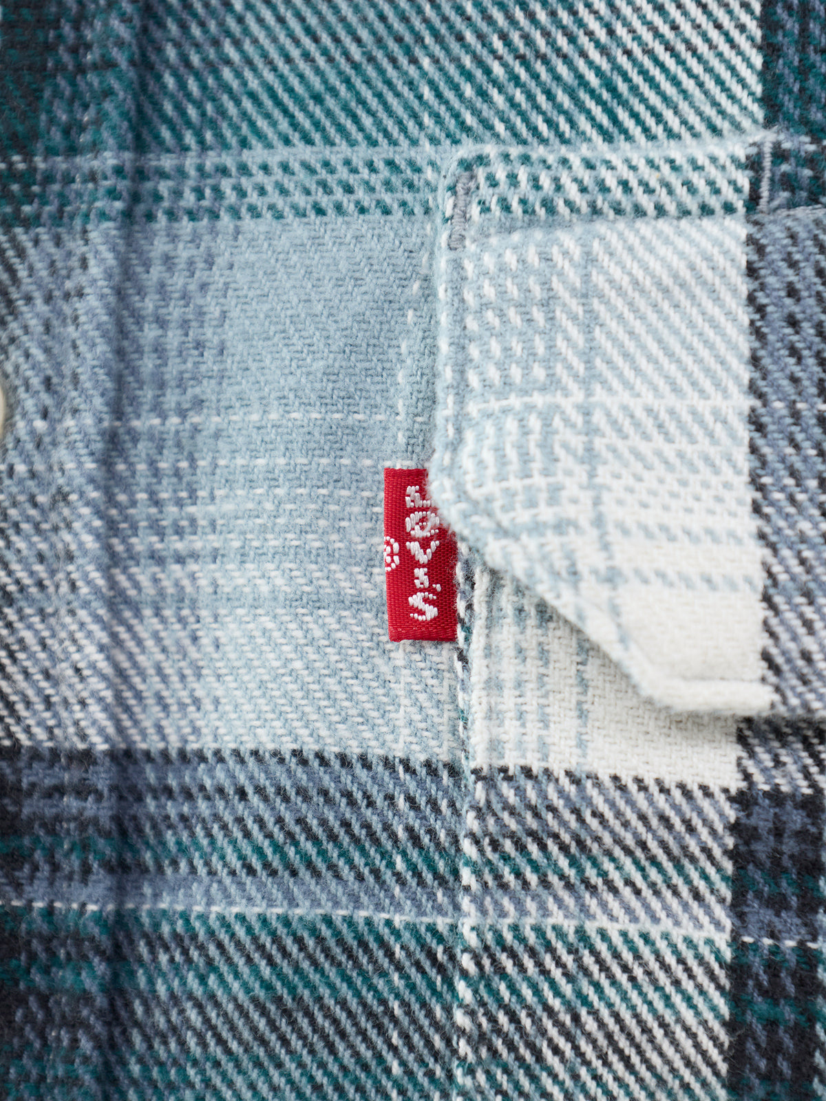 Jackson Worker Cotton Check Flannel Shirt
