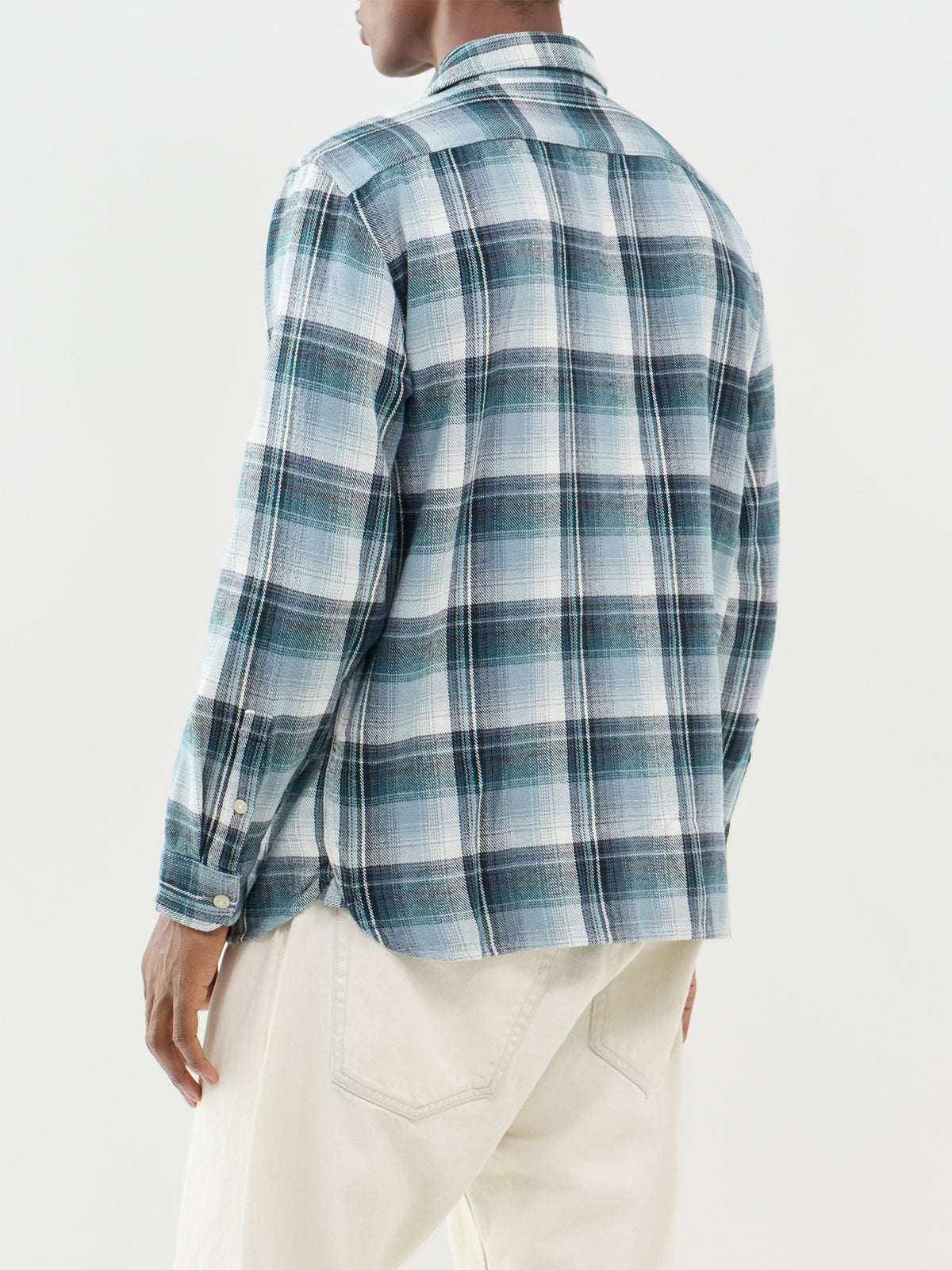 Jackson Worker Cotton Check Flannel Shirt
