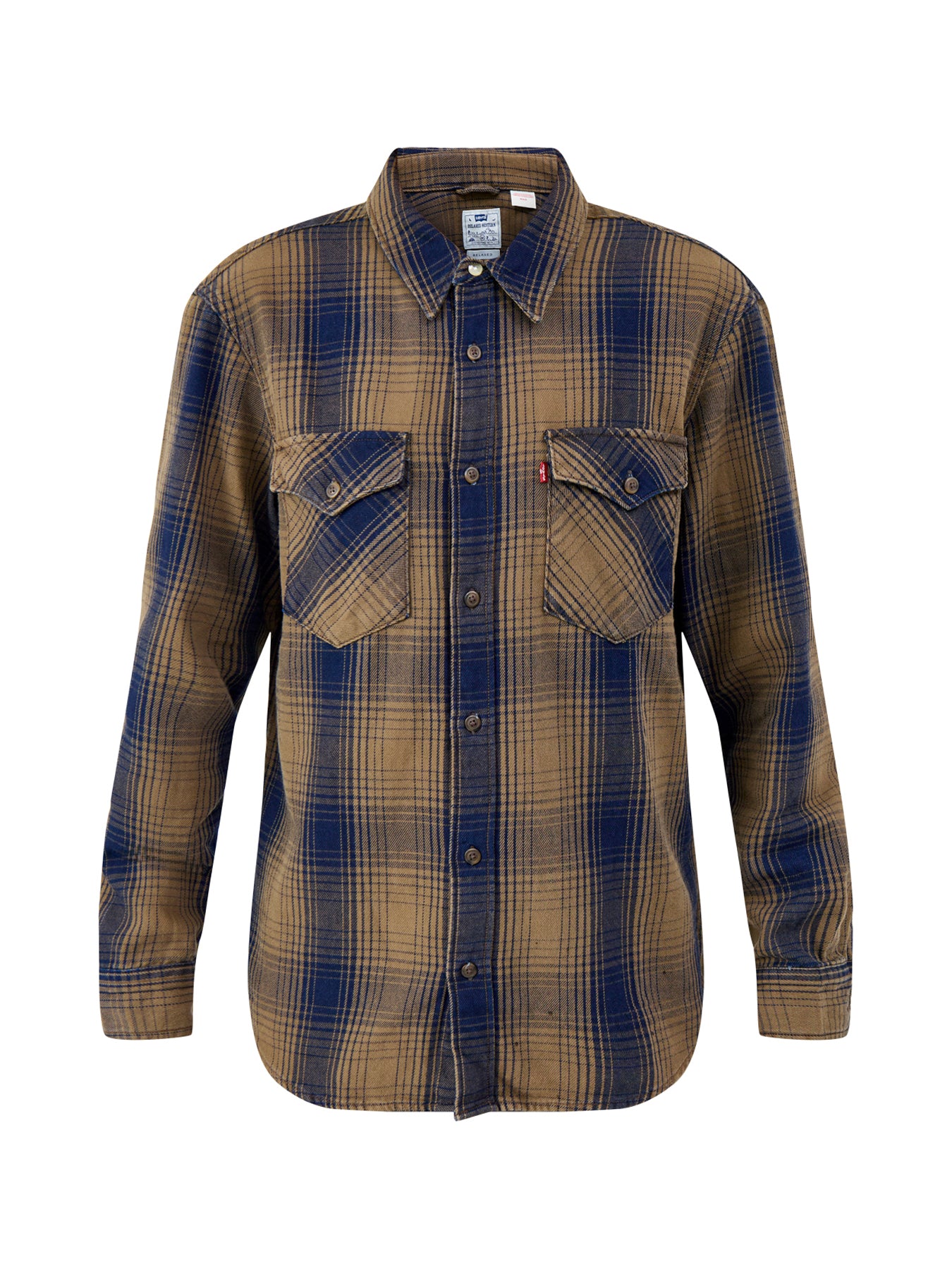 Relaxed Fit Western Shirt Toby Vintage Indigo
