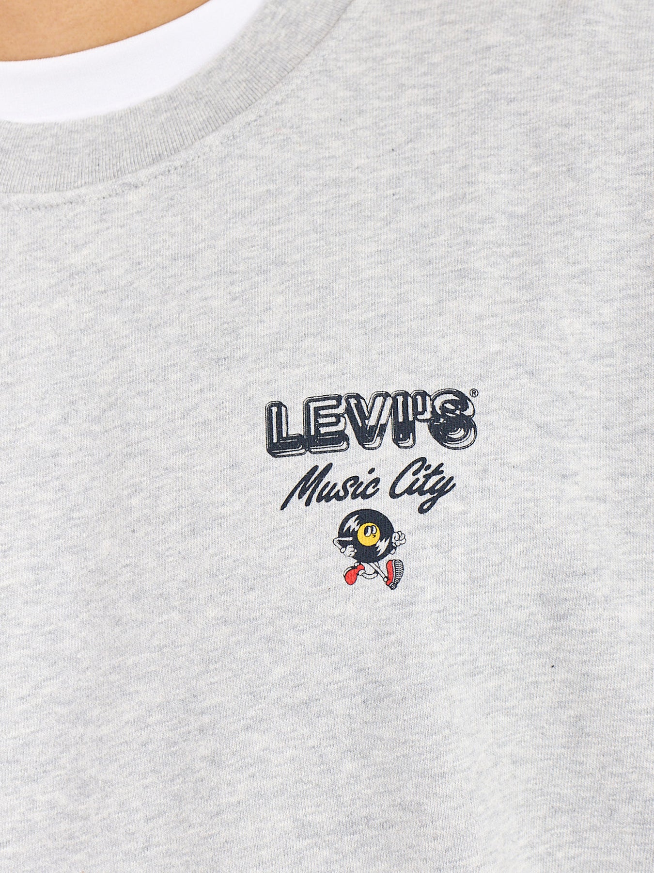 Sunset Graphic Sweatshirt Grey