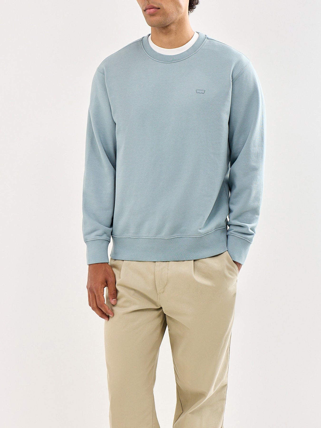 Original Crew Neck Sweatshirt Blue