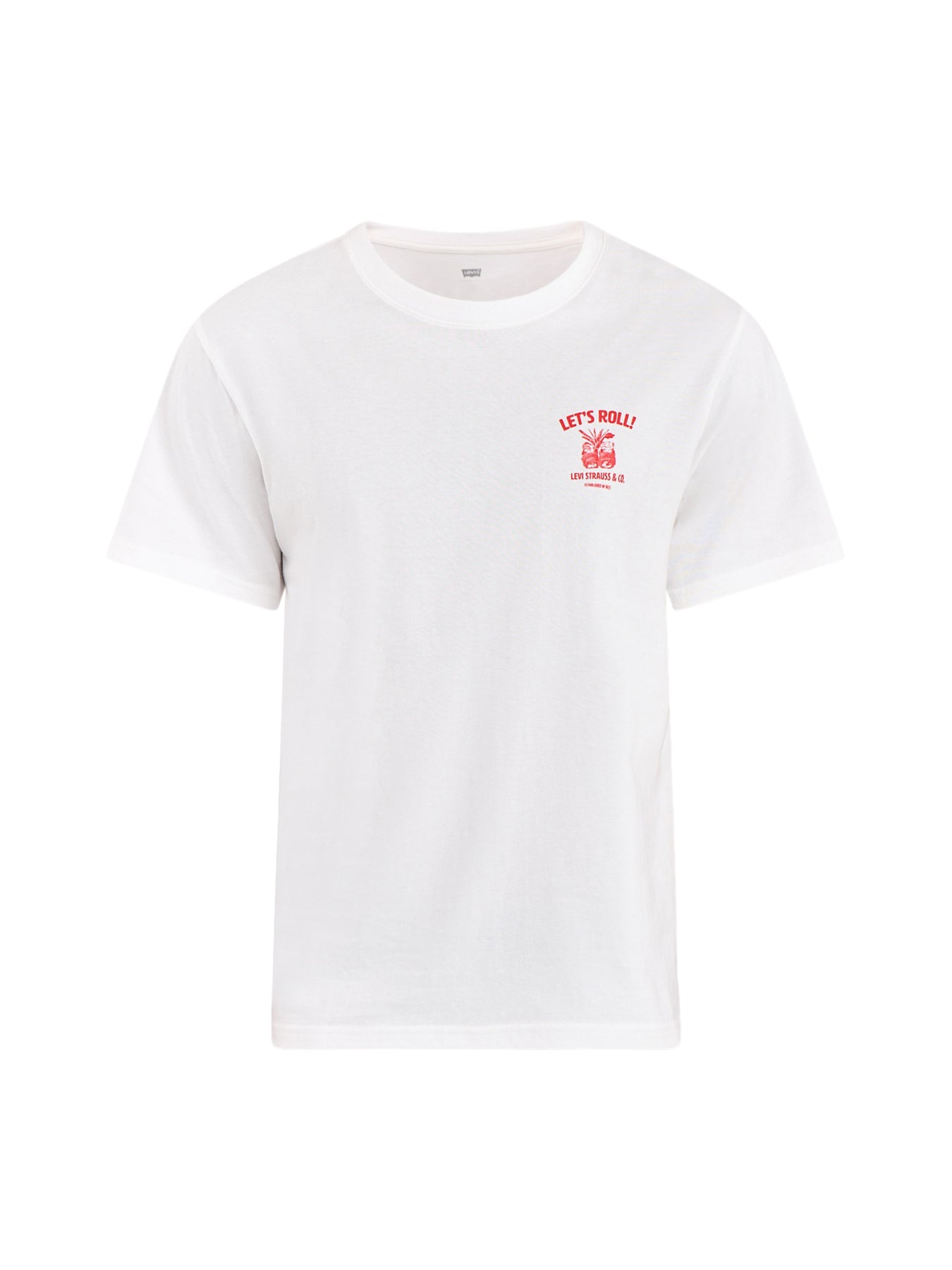 Relaxed Fit Graphic T-Shirt White