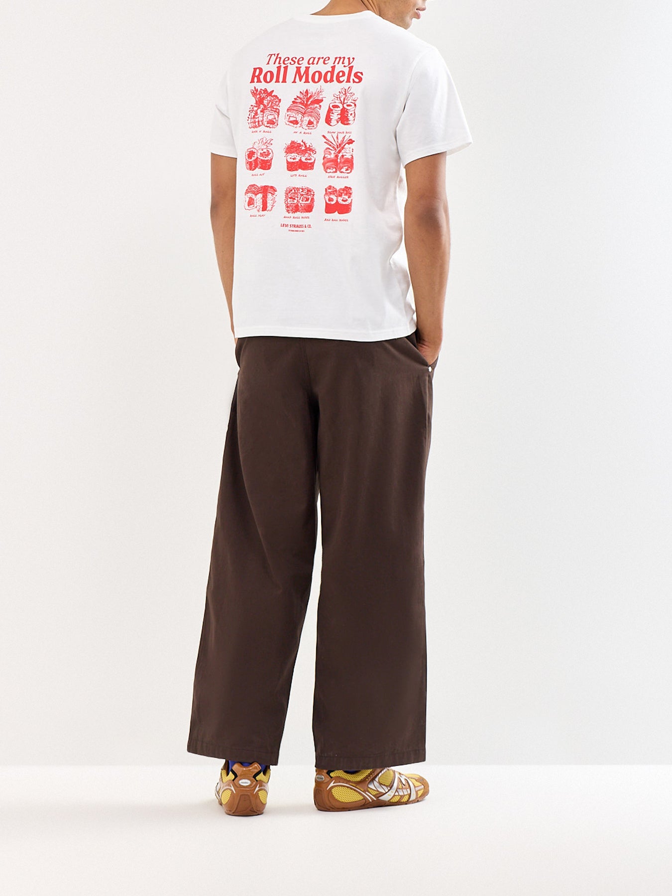 Relaxed Fit Graphic T-Shirt White