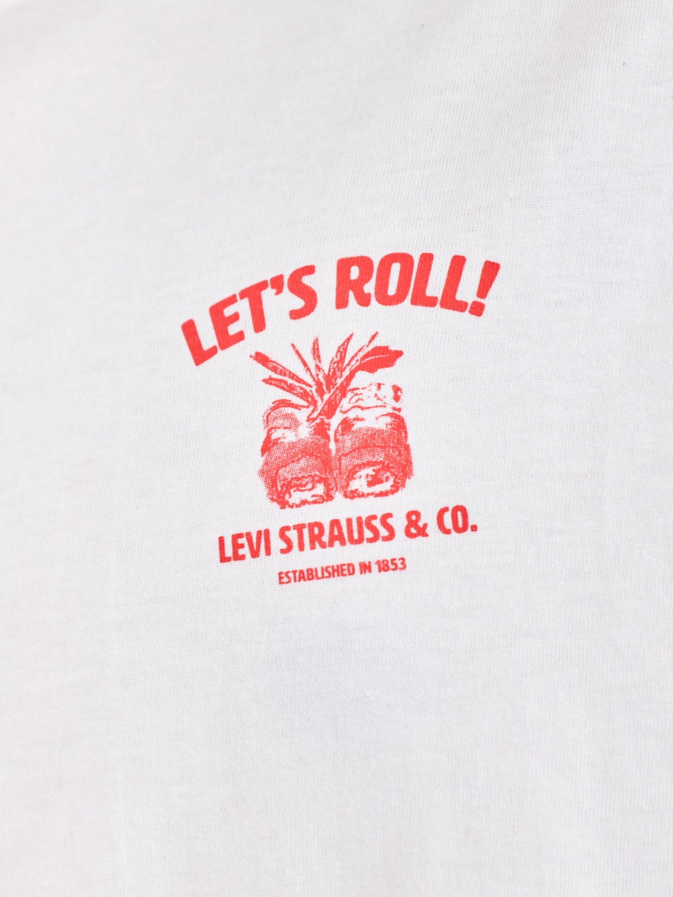 Relaxed Fit Graphic T-Shirt White