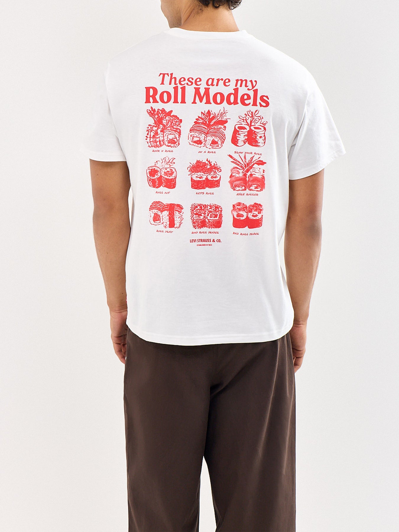 Relaxed Fit Graphic T-Shirt White
