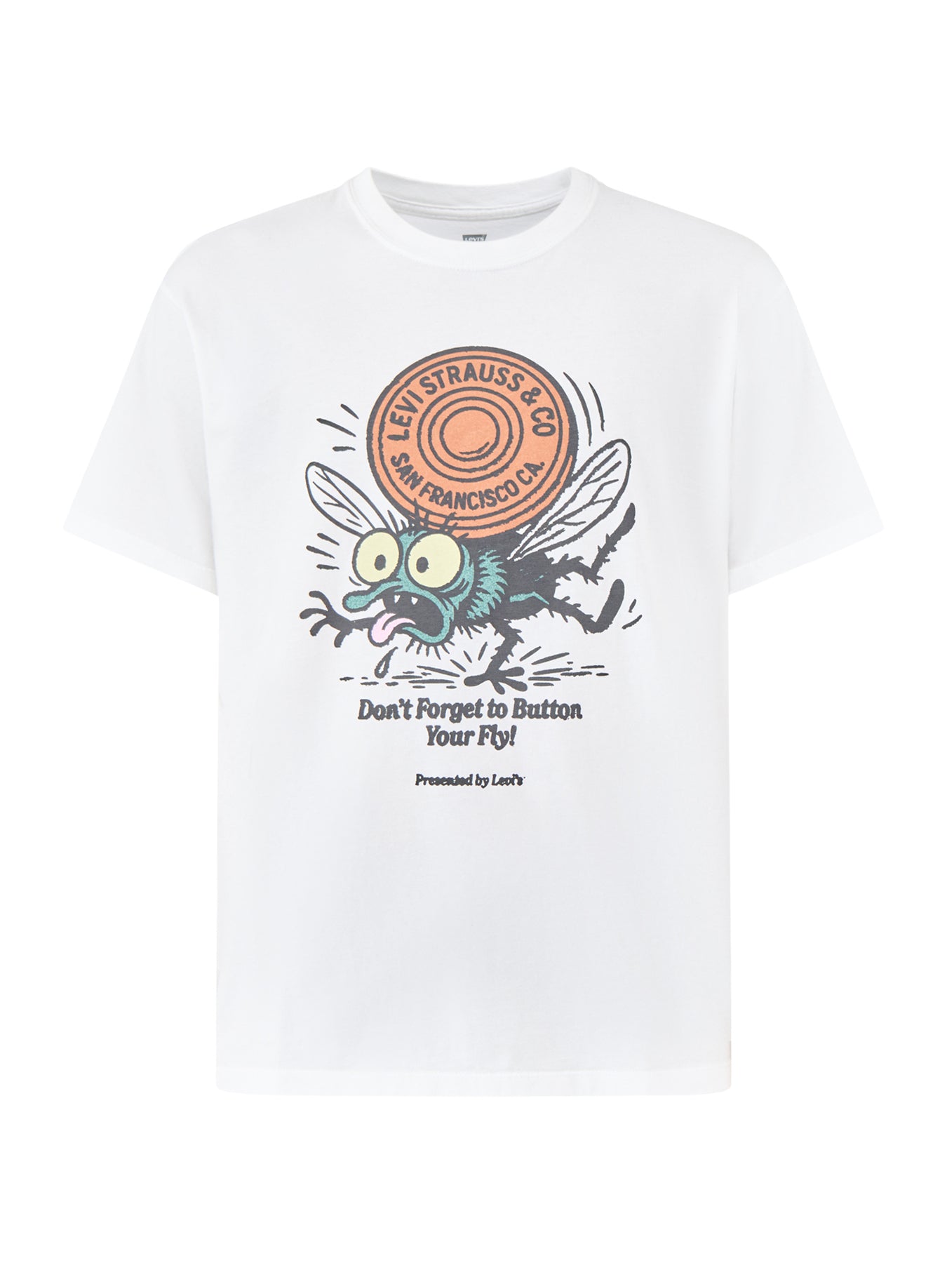 Vintage Fit Graphic T-Shirt White