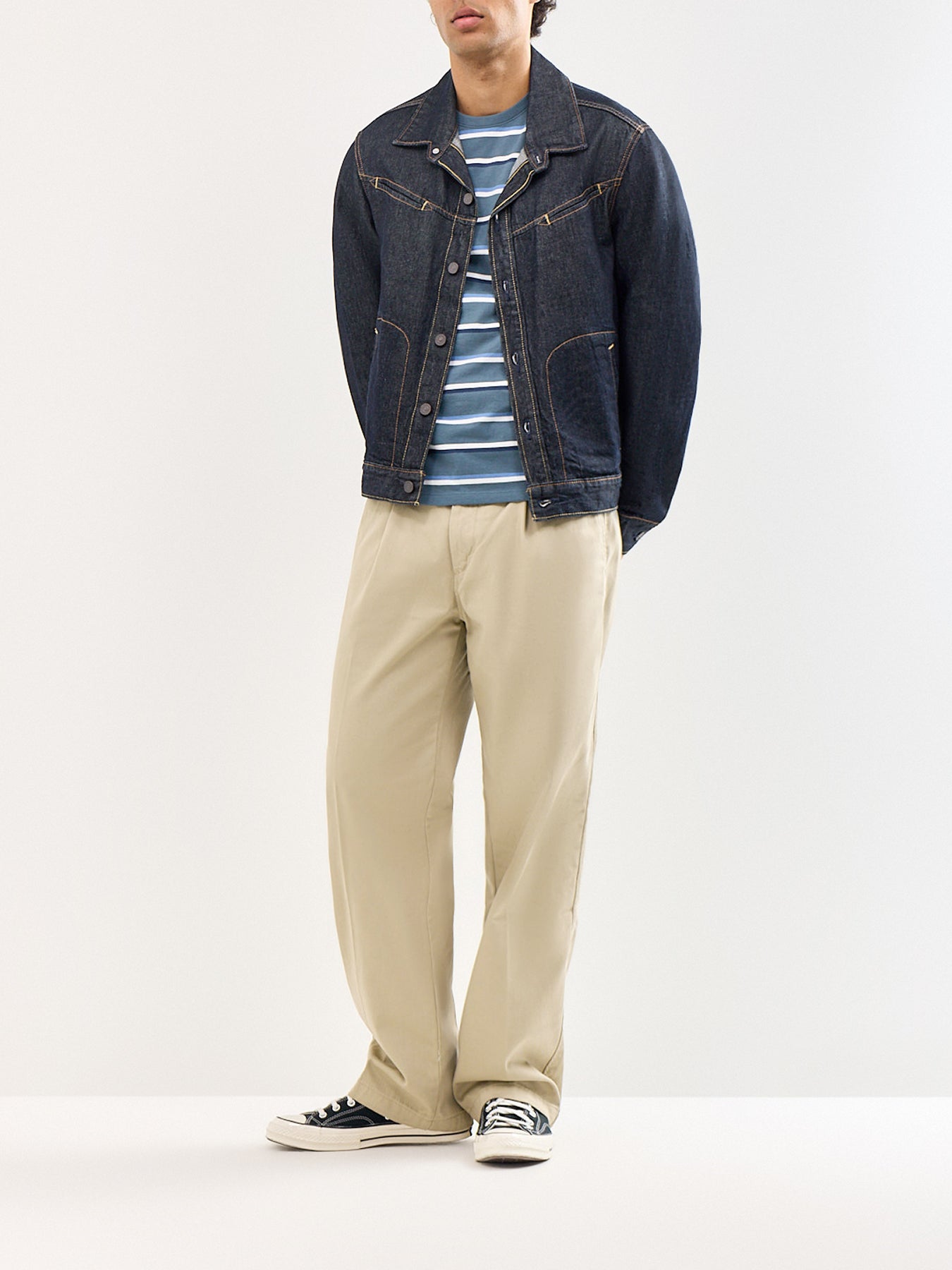 Original Stripe T-Shirt Blue