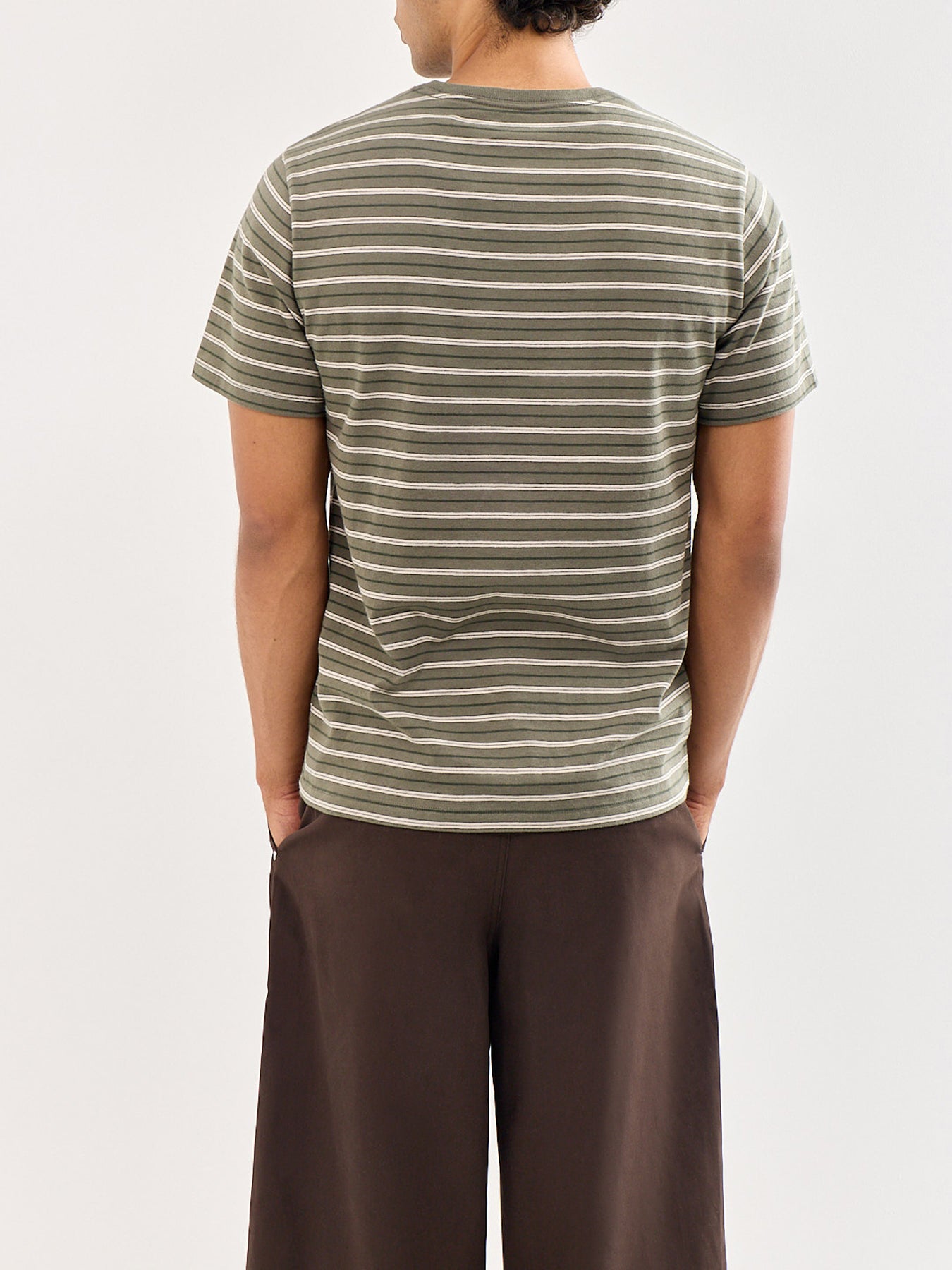Original Stripe T-Shirt Olive