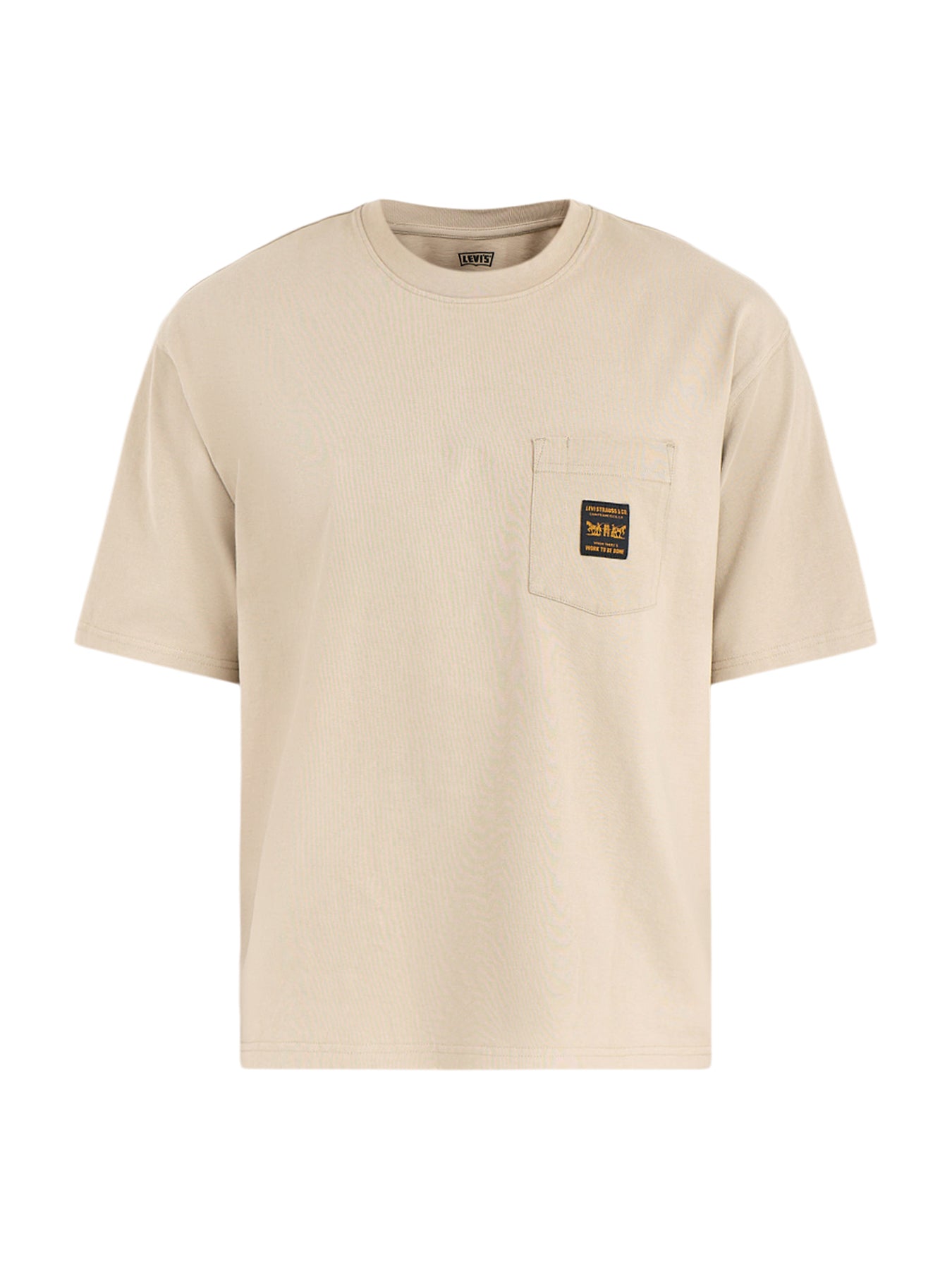 Workwear Pocket T-Shirt Beige