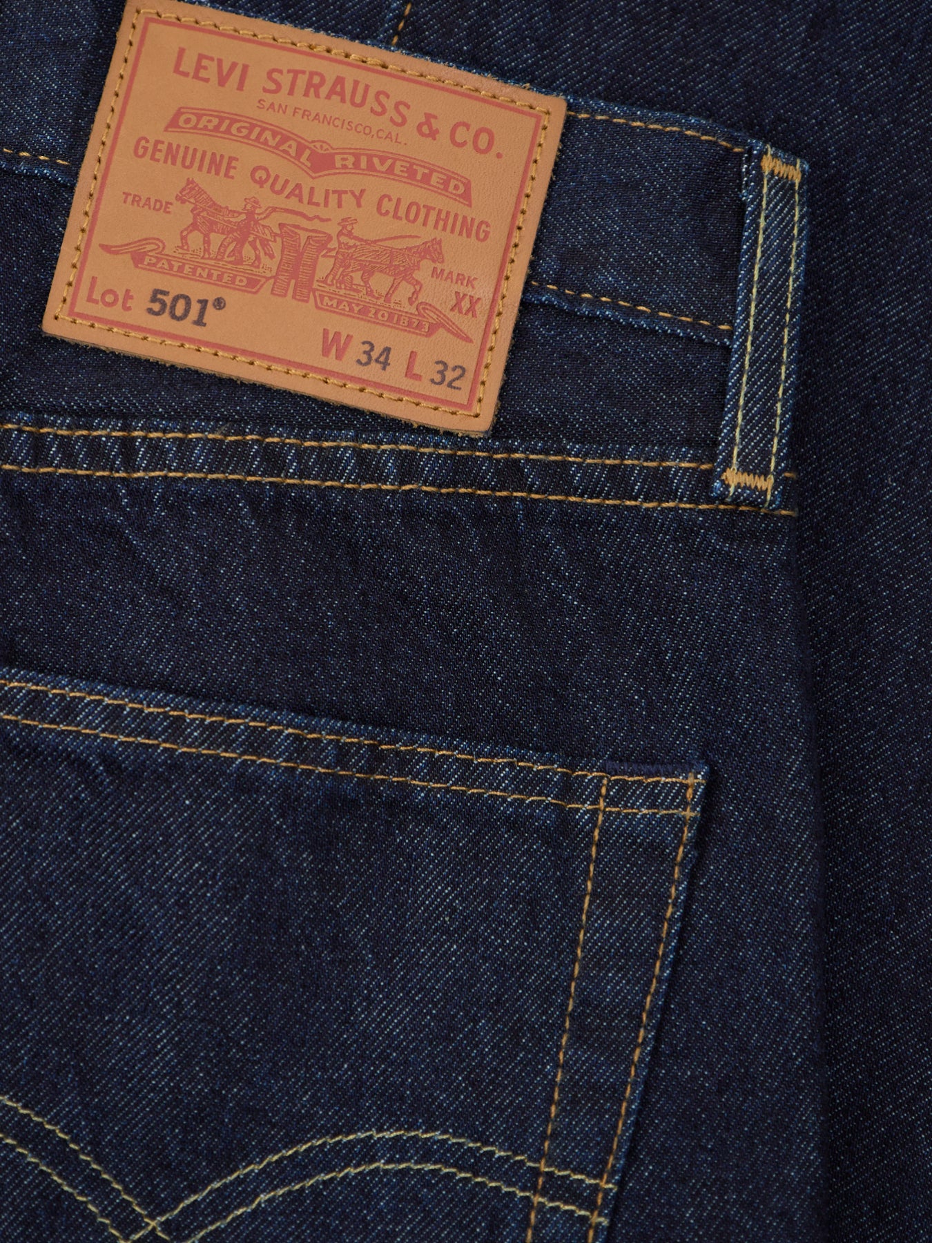 Levi's 501 Original Jeans Navy