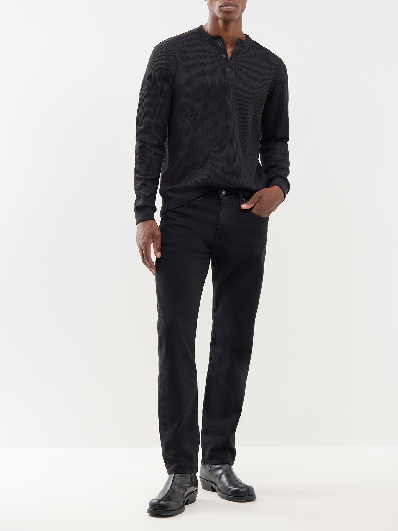 Levi's 502 Taper Jeans Black
