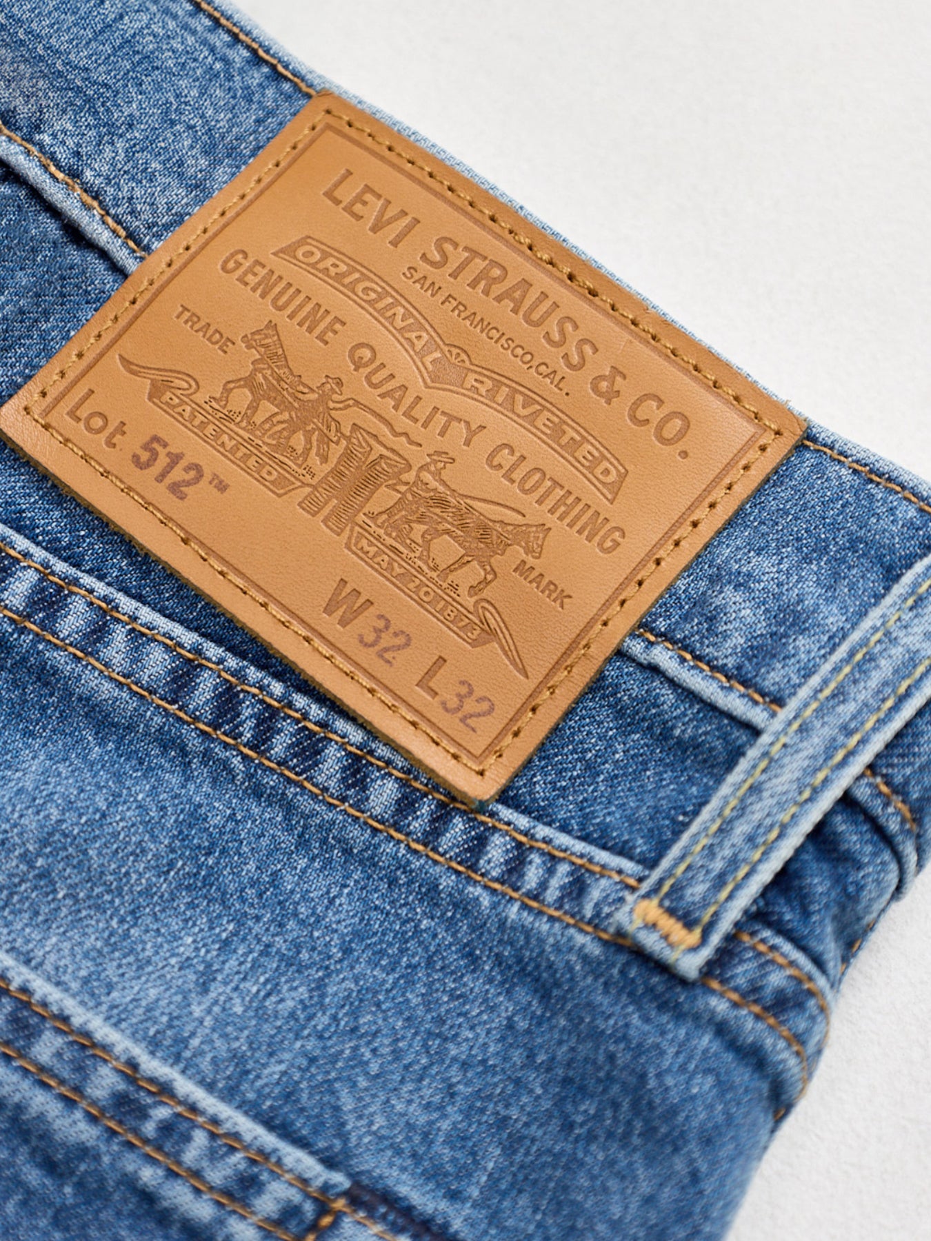 512 Slim Taper Jeans Rainy Afternoon Blue